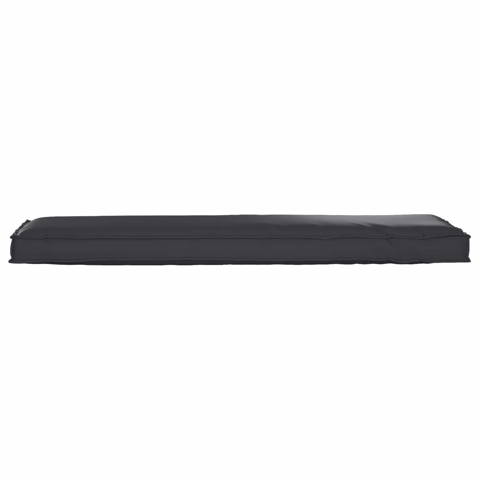 Vidaxl kussen zwart 140 x 40 x 8 cm oxford stof
