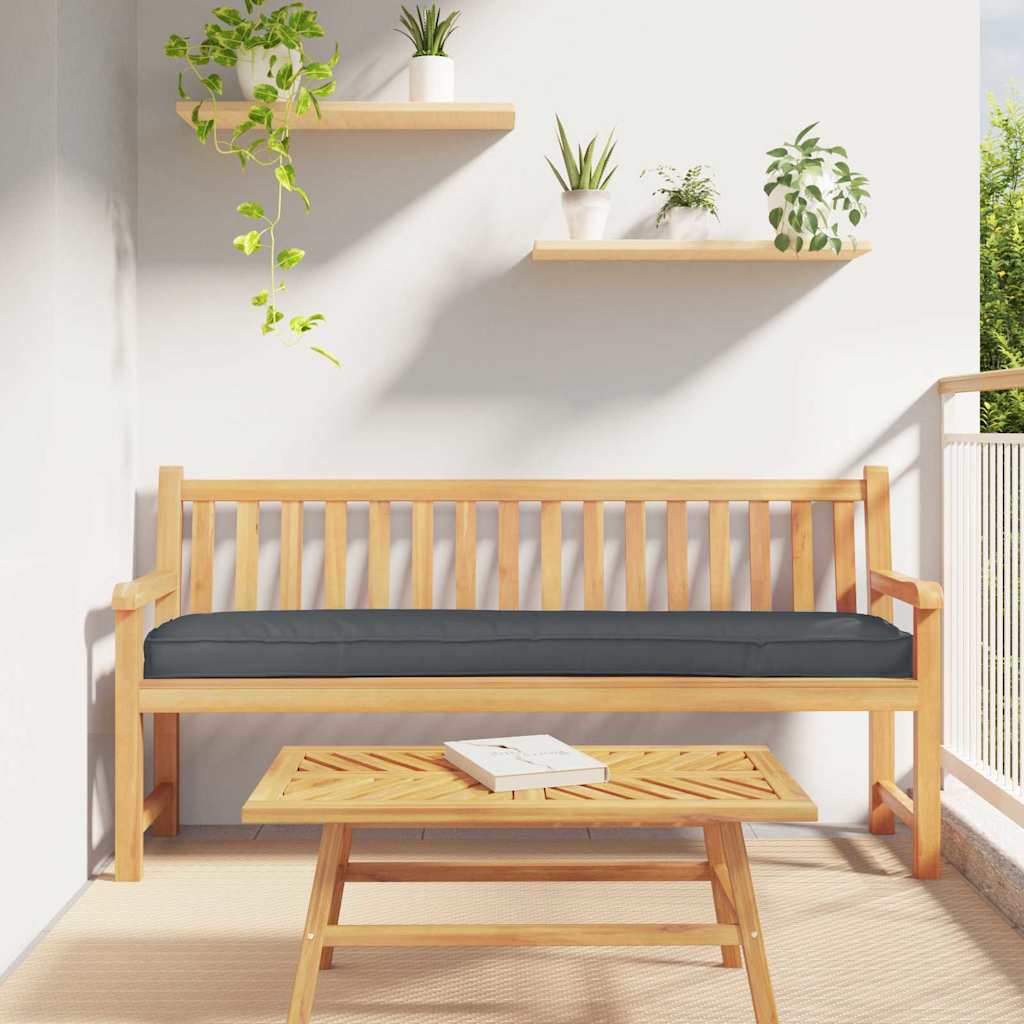 Vidaxl palet kussen antraciet 200 x 40 x 8 cm oxford stof