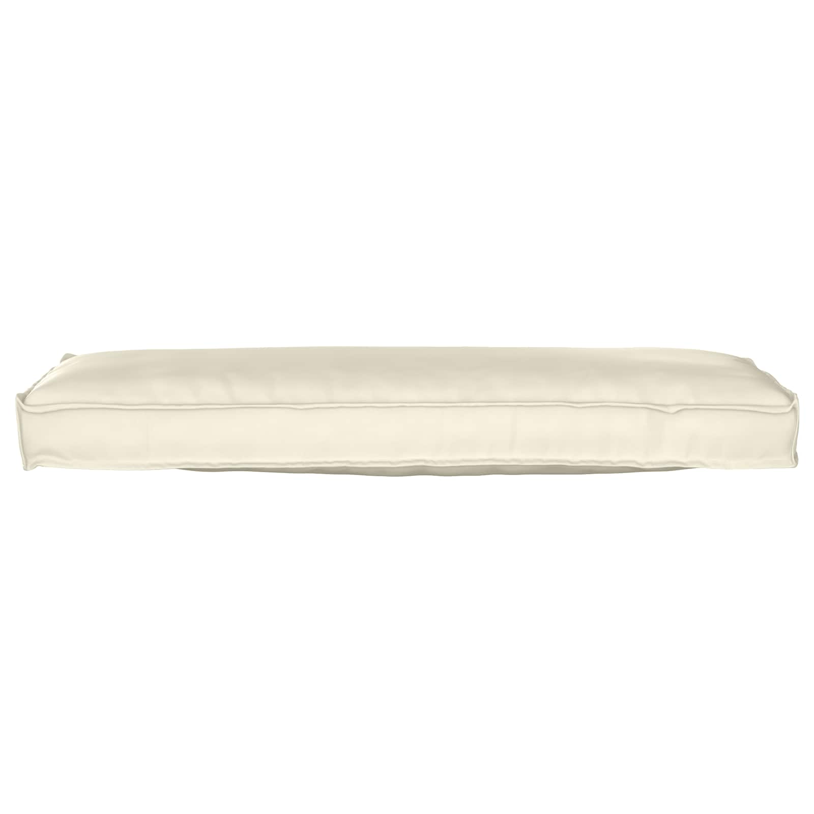 Vidaxl pallet kussen set 2 pcs crème 120 x 40 x 8 cm oxford stof