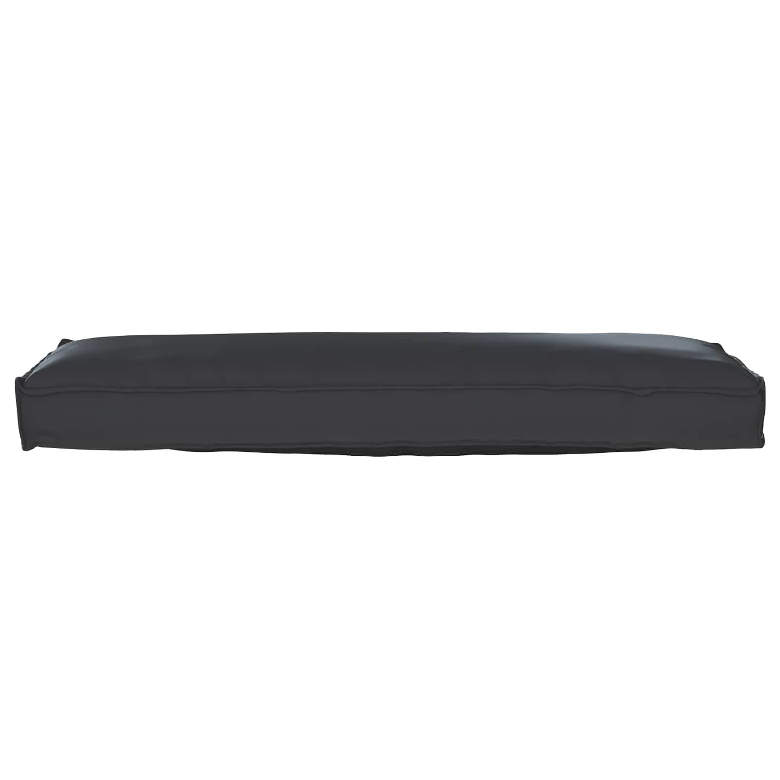 Vidaxl pallet kussen set 2 pcs zwart 120 x 40 x 8 cm oxford stof