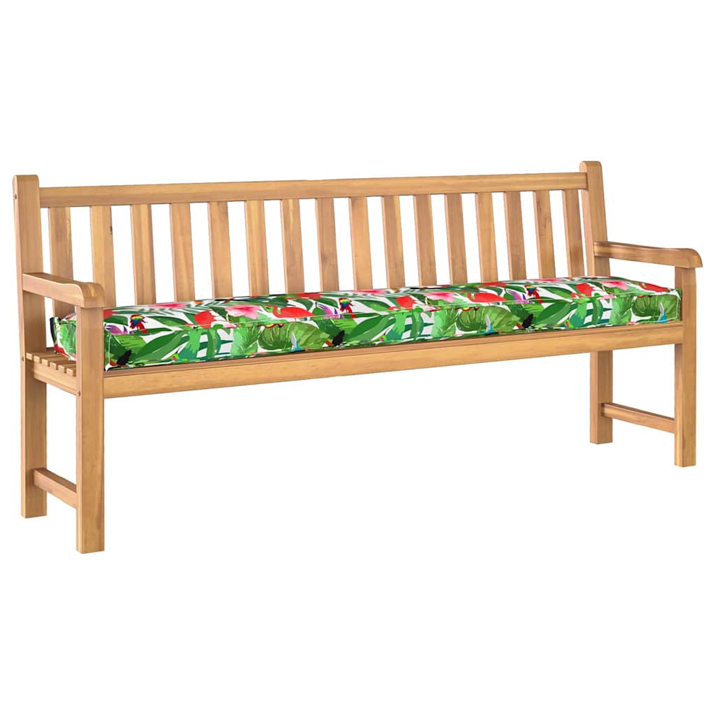 Vidaxl pallet kussen set 2 pcs tropische jungle 180 x 40 x 8 cm