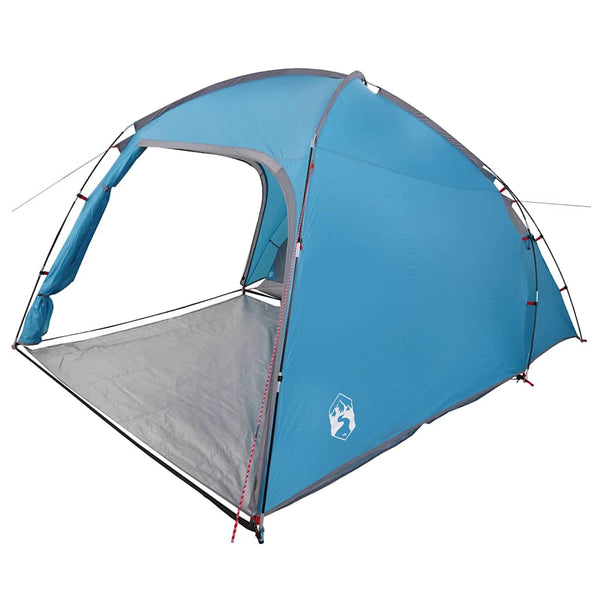 Vidaxl huisje tent 2-persoons blauw taft