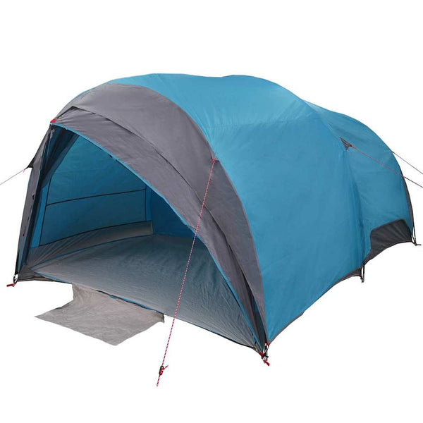 Vidaxl tunnel tent 6-persoons blauw taft waterdicht