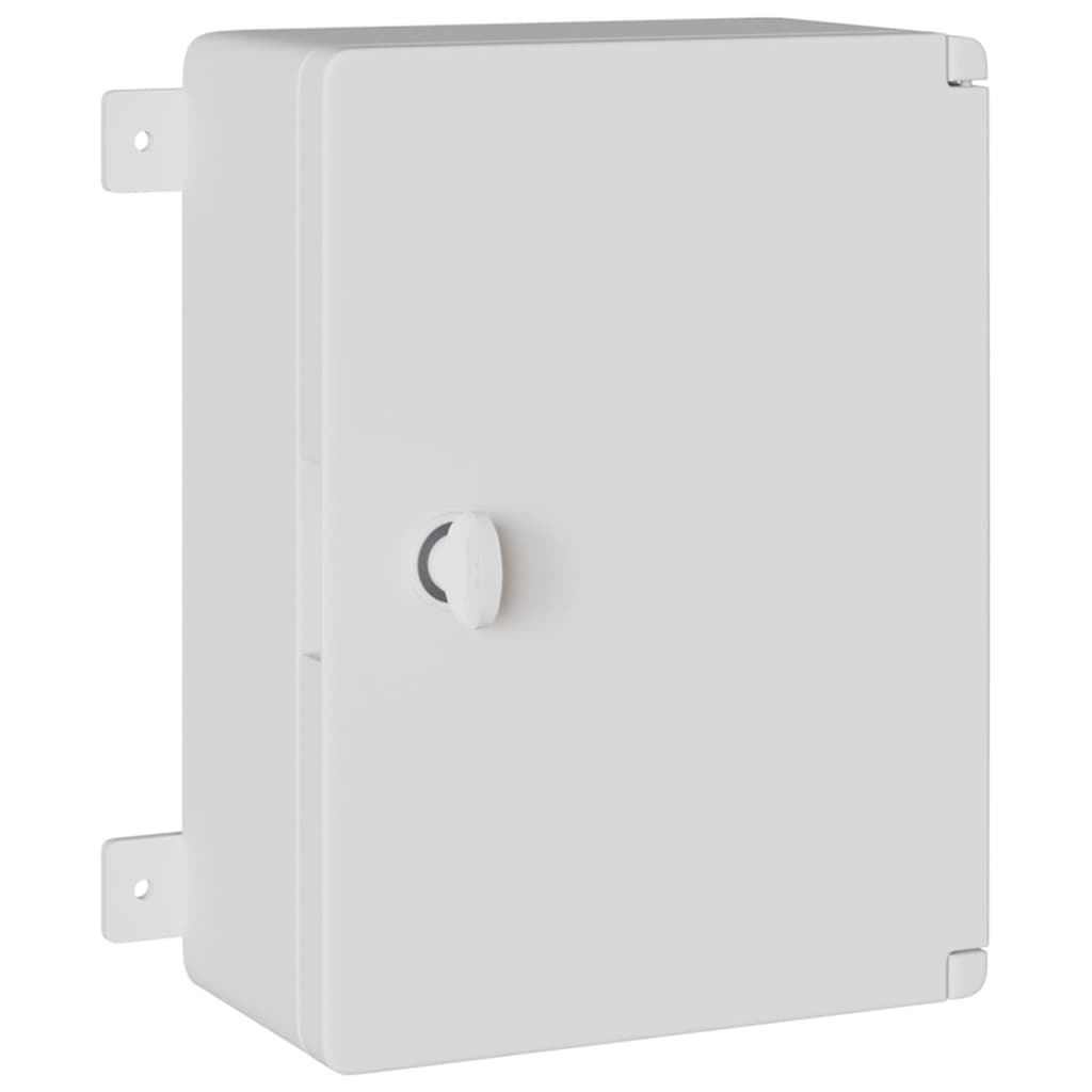 Vidaxl bedieningskast grijs 32 x 15 x 35 cm abs kunststof