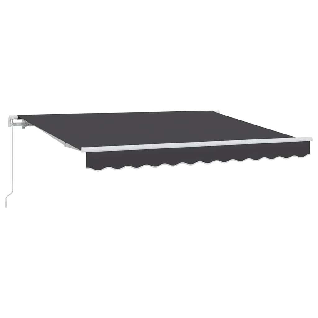 Vidaxl inklapbaar zonnescherm antraciet 300 x 200 cm stof