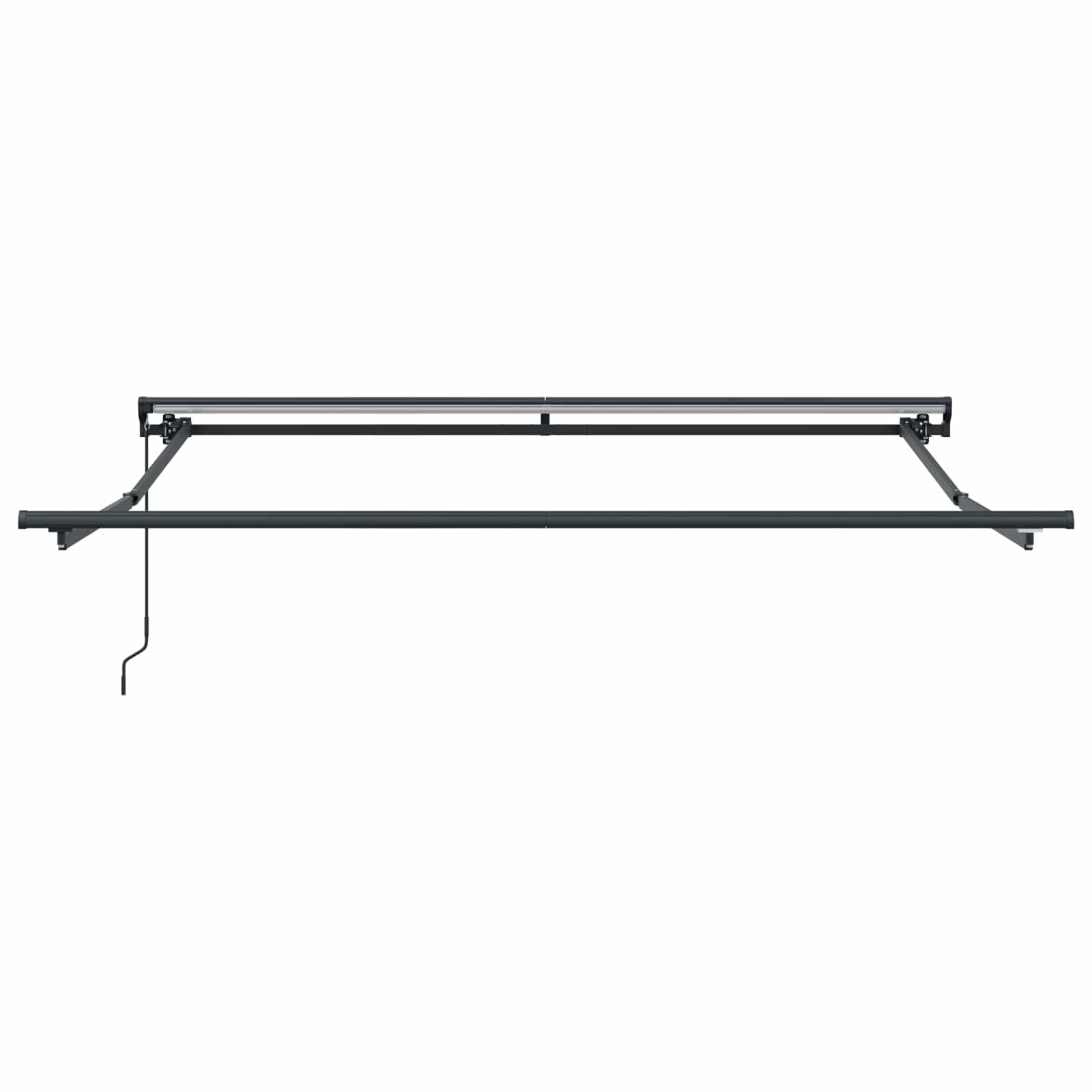 Vidaxl inklapbaar zonnescherm multikleur 350 x 250 cm
