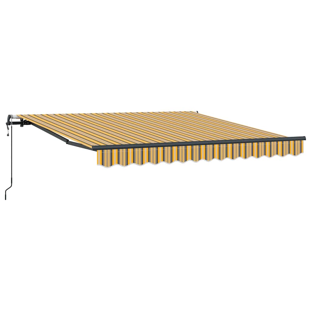 Vidaxl inklapbaar zonnescherm multikleur 350 x 250 cm