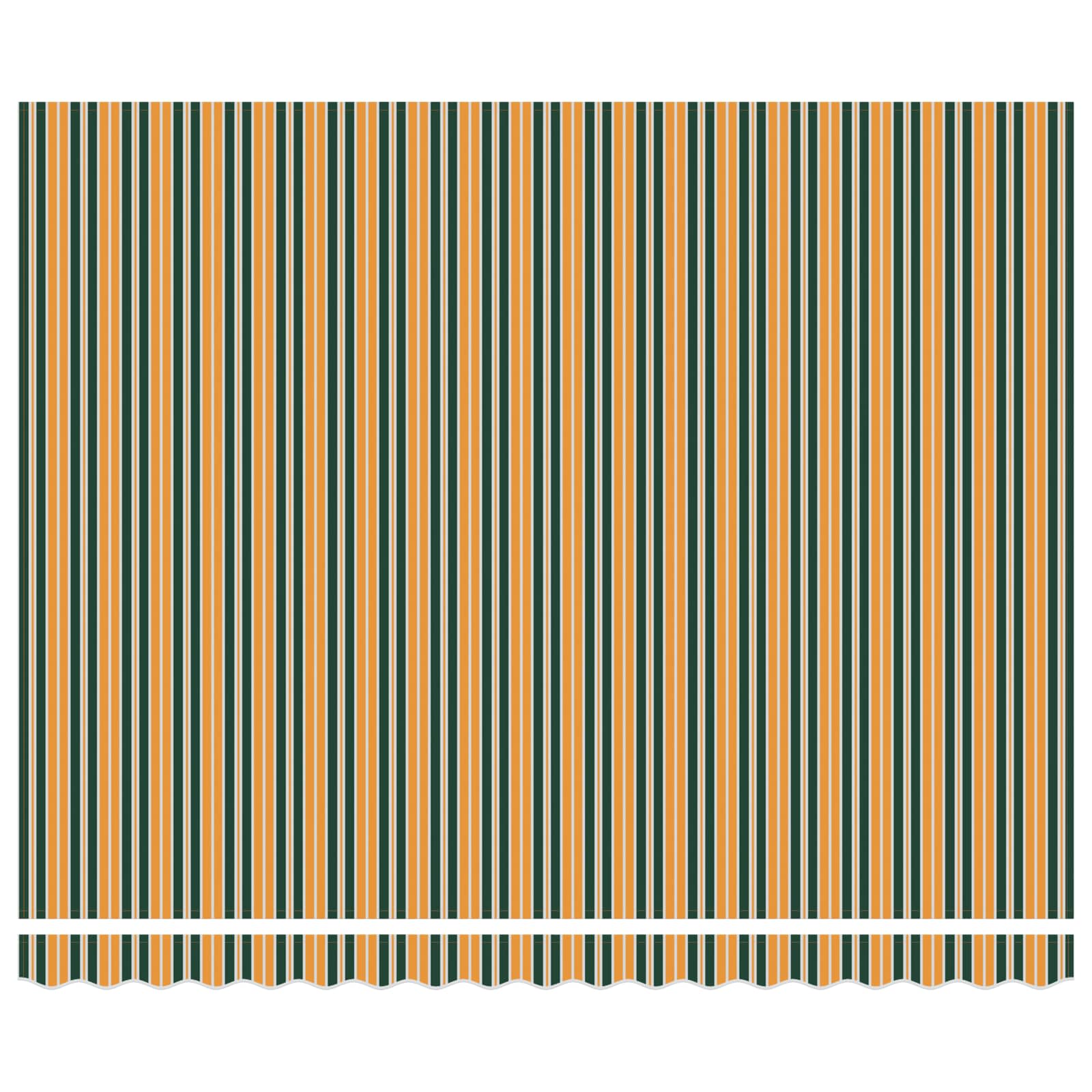 Vidaxl inklapbaar zonnescherm multikleur 400 × 300 cm