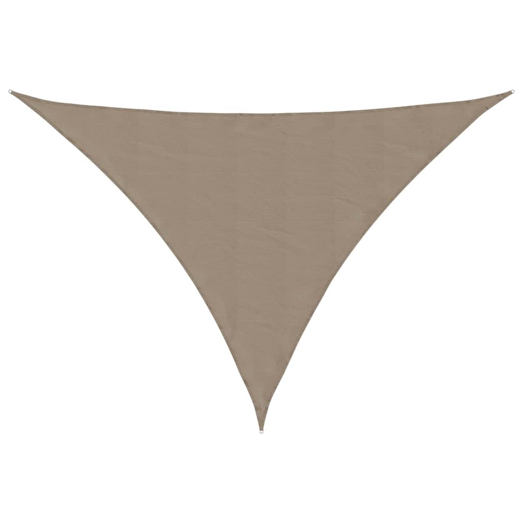 Vidaxl zonnescherm taupe 7x5x5 m 100% polyester oxford