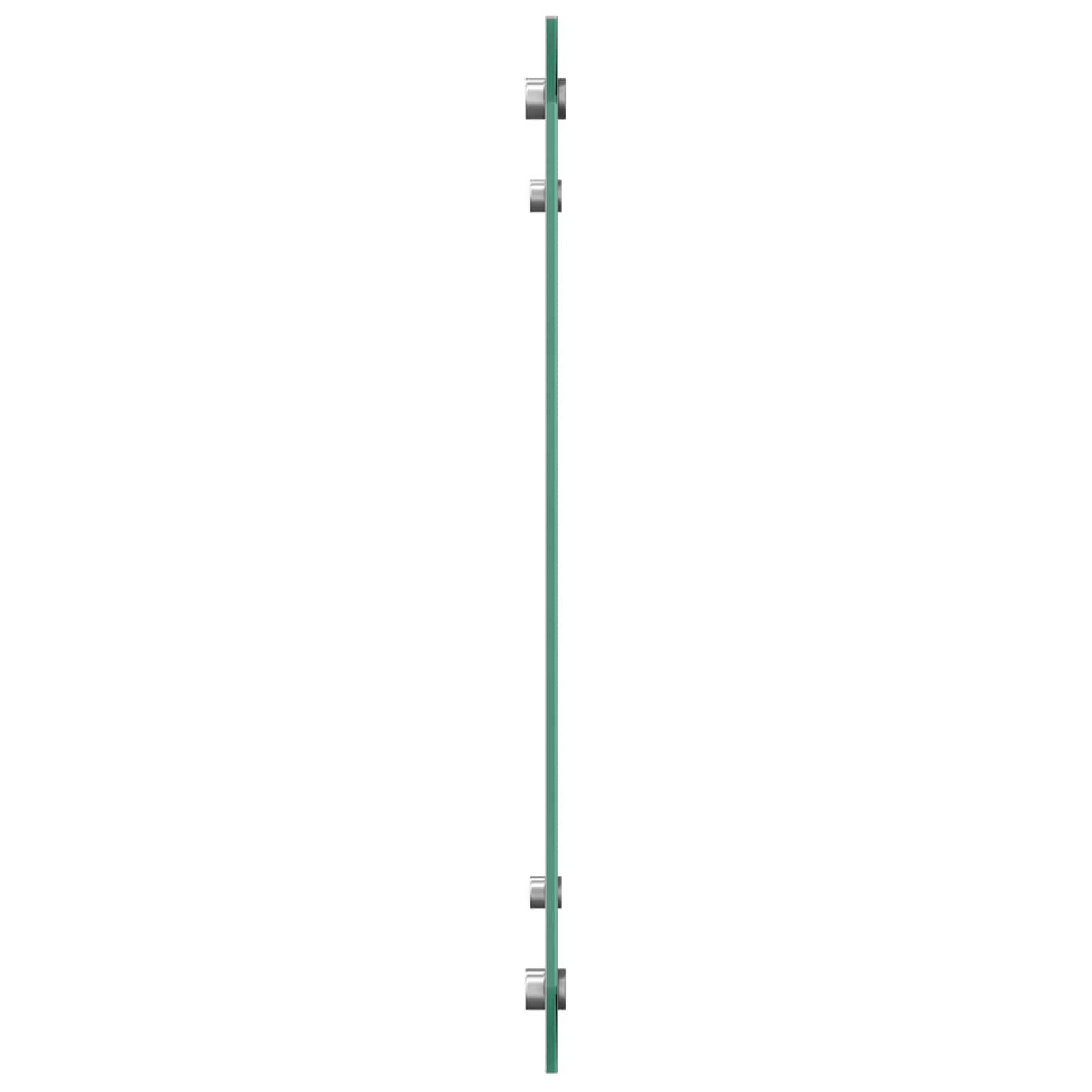 Vidaxl keuken spatscherm lichtgrijs 70 x 50 cm gehard glas