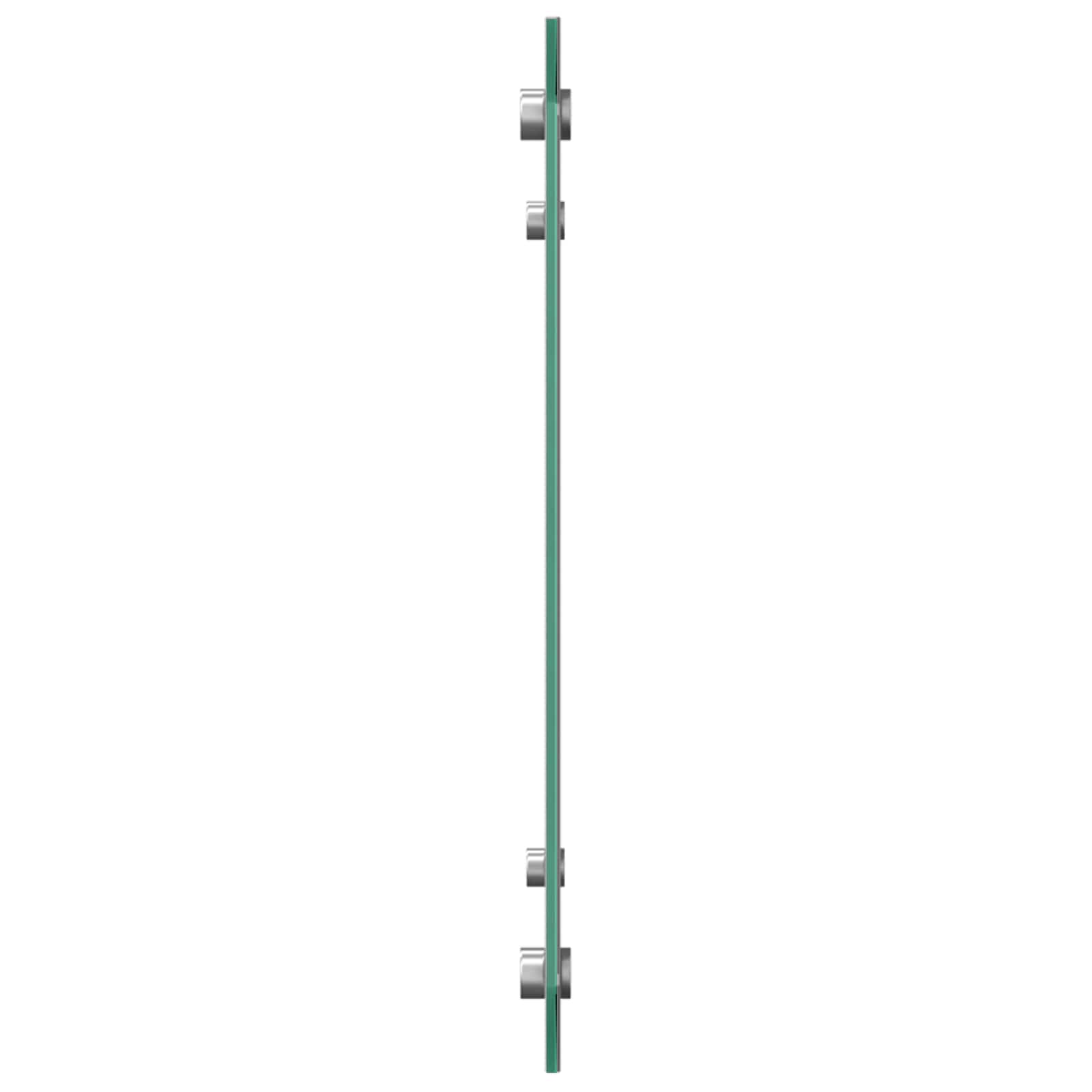 Vidaxl keuken spatscherm lichtgrijs 80 x 40 cm gehard glas