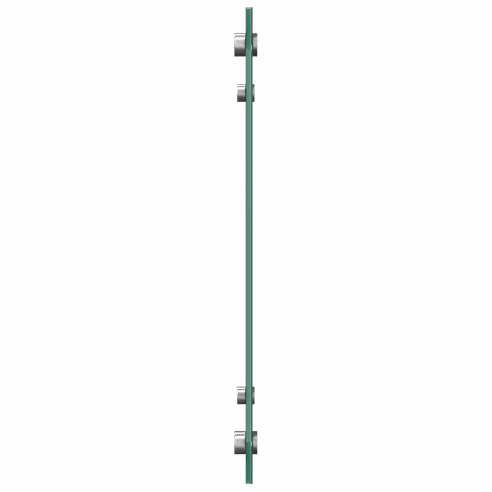 Vidaxl keuken spatscherm donkergrijs 70 x 40 cm gehard glas