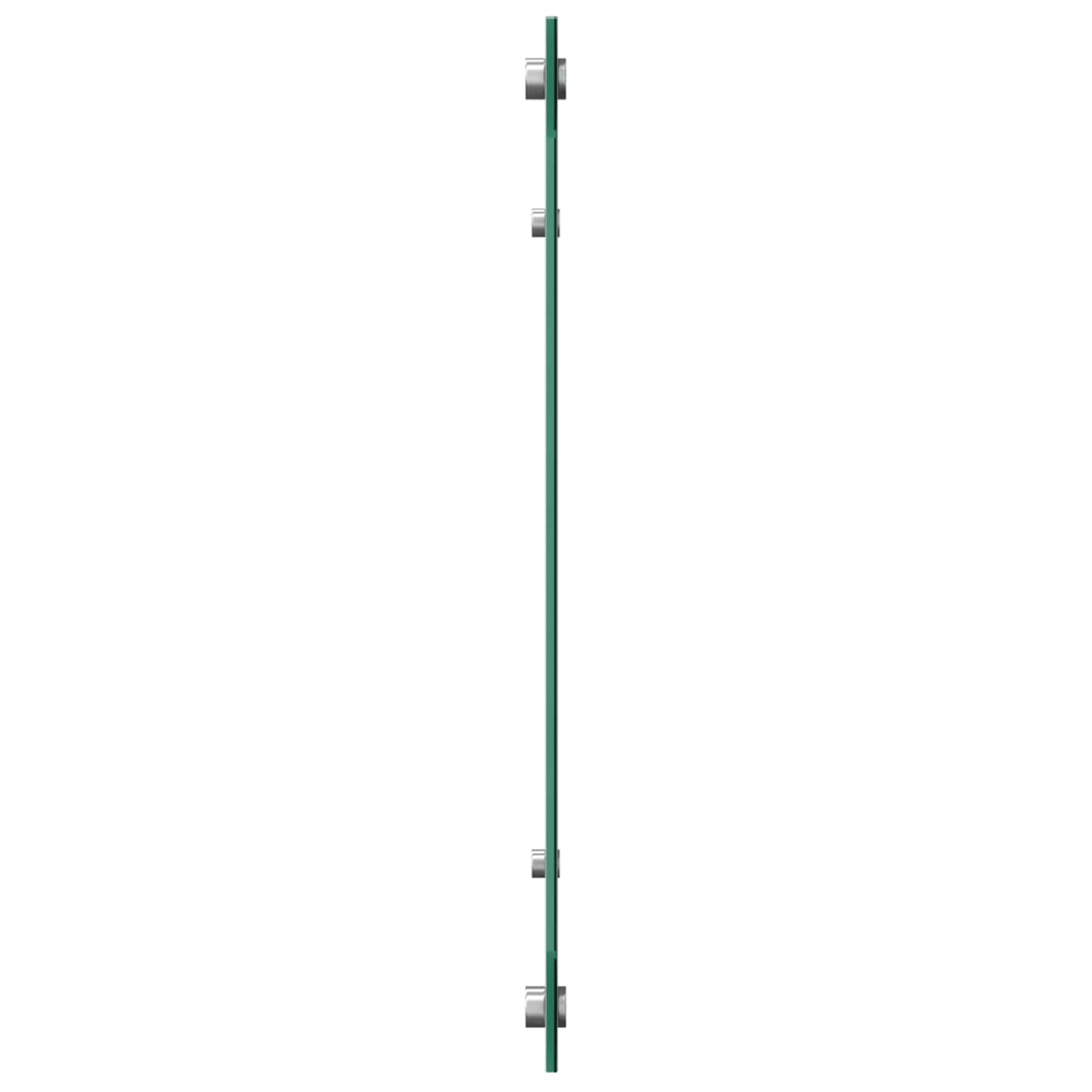 Vidaxl keuken spatscherm donkergrijs 100 x 50 cm gehard glas