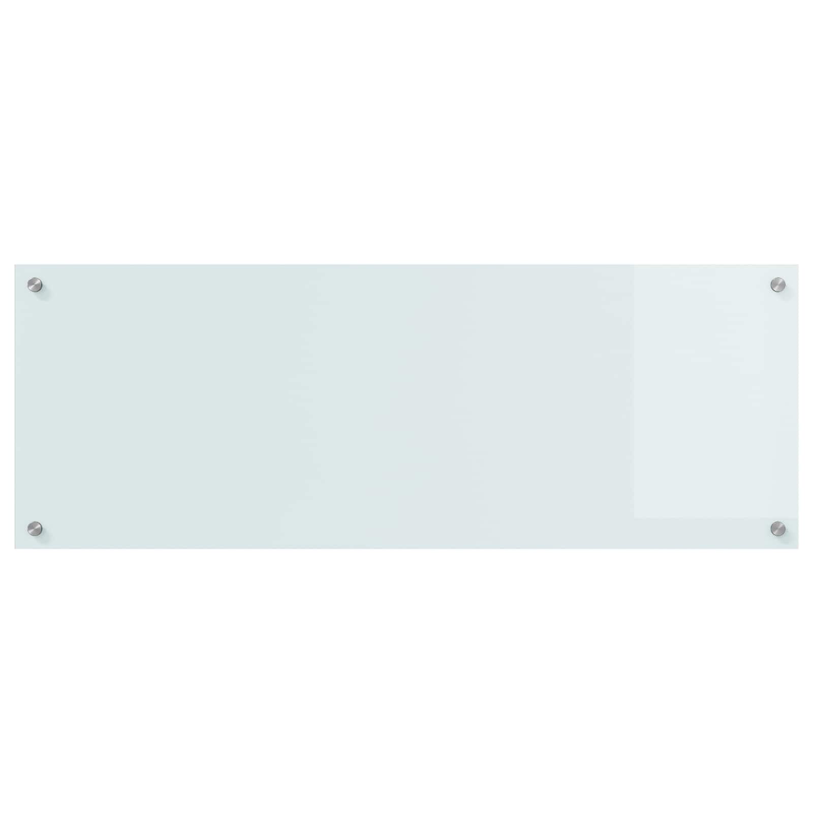 Vidaxl keuken spatscherm wit 110 x 40 cm gehard glas