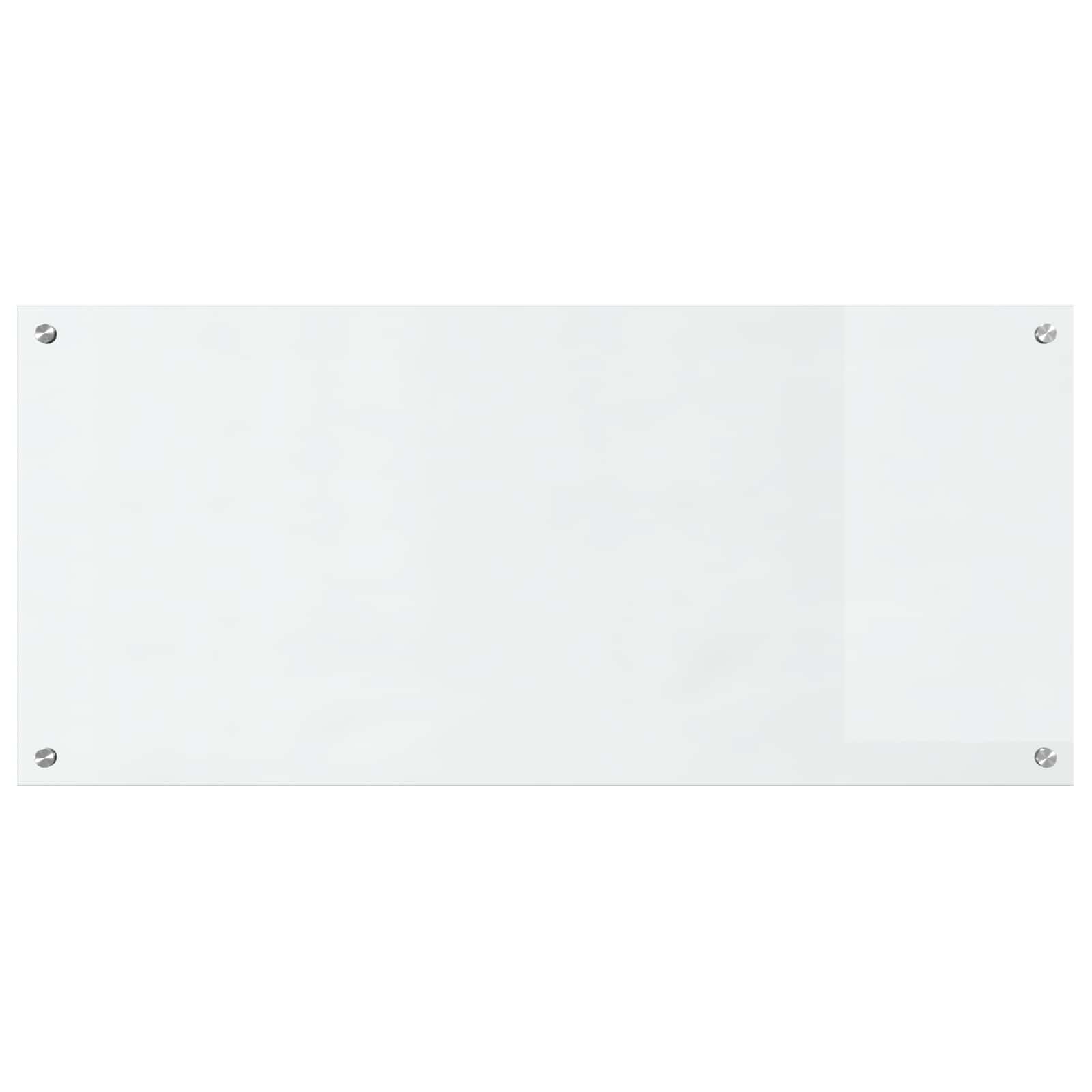 Vidaxl keuken spatscherm doorzichtig 110 x 50 cm gehard glas