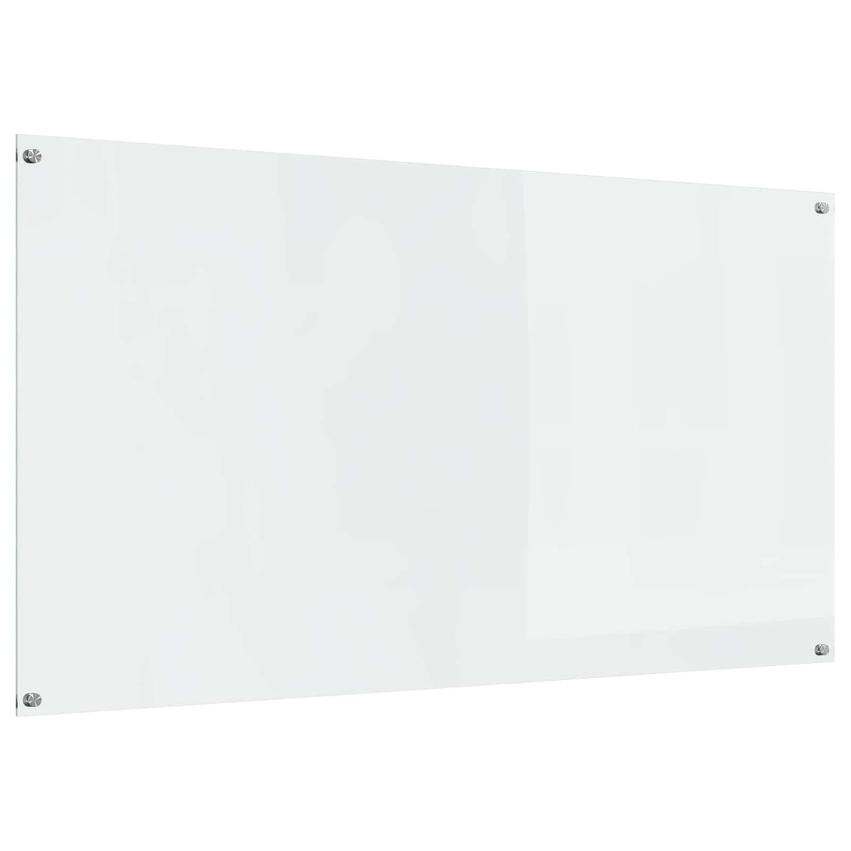 Vidaxl keukenachterwand doorzichtig 110 x 60 cm gehard glas