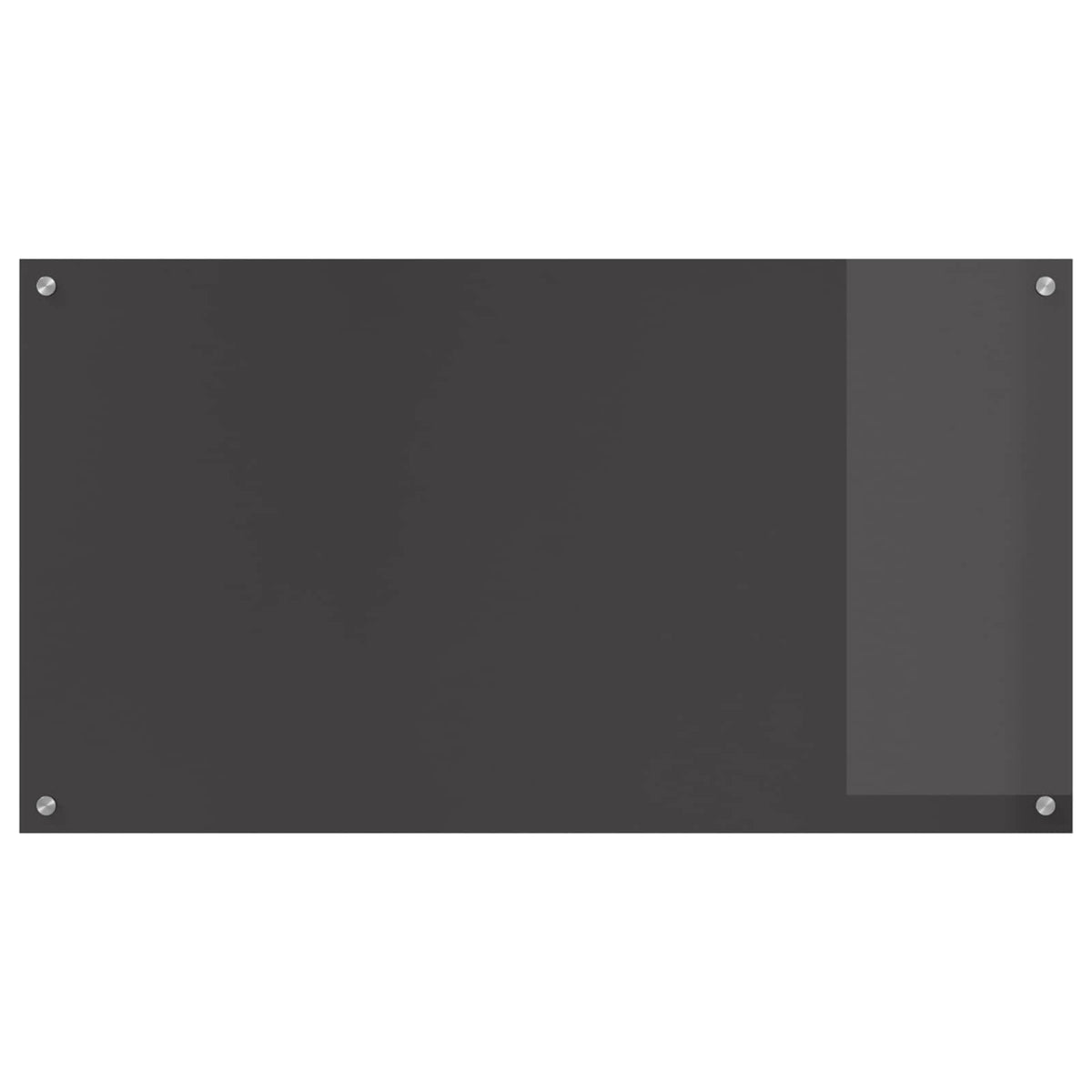 Vidaxl keukenachterwand donkergrijs 110 x 60 cm gehard glas