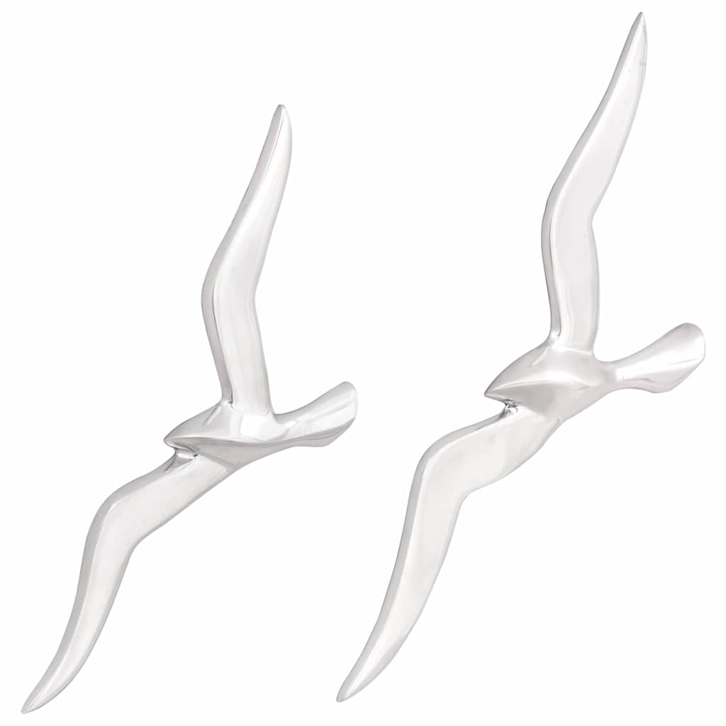 Vidaxl zeeuw 2 pcs zilver aluminium