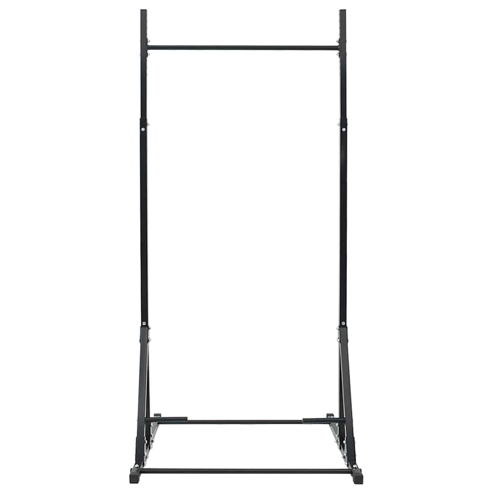 Vidaxl optrekstang station zwart 100,5 x 102 x 234,5 cm
