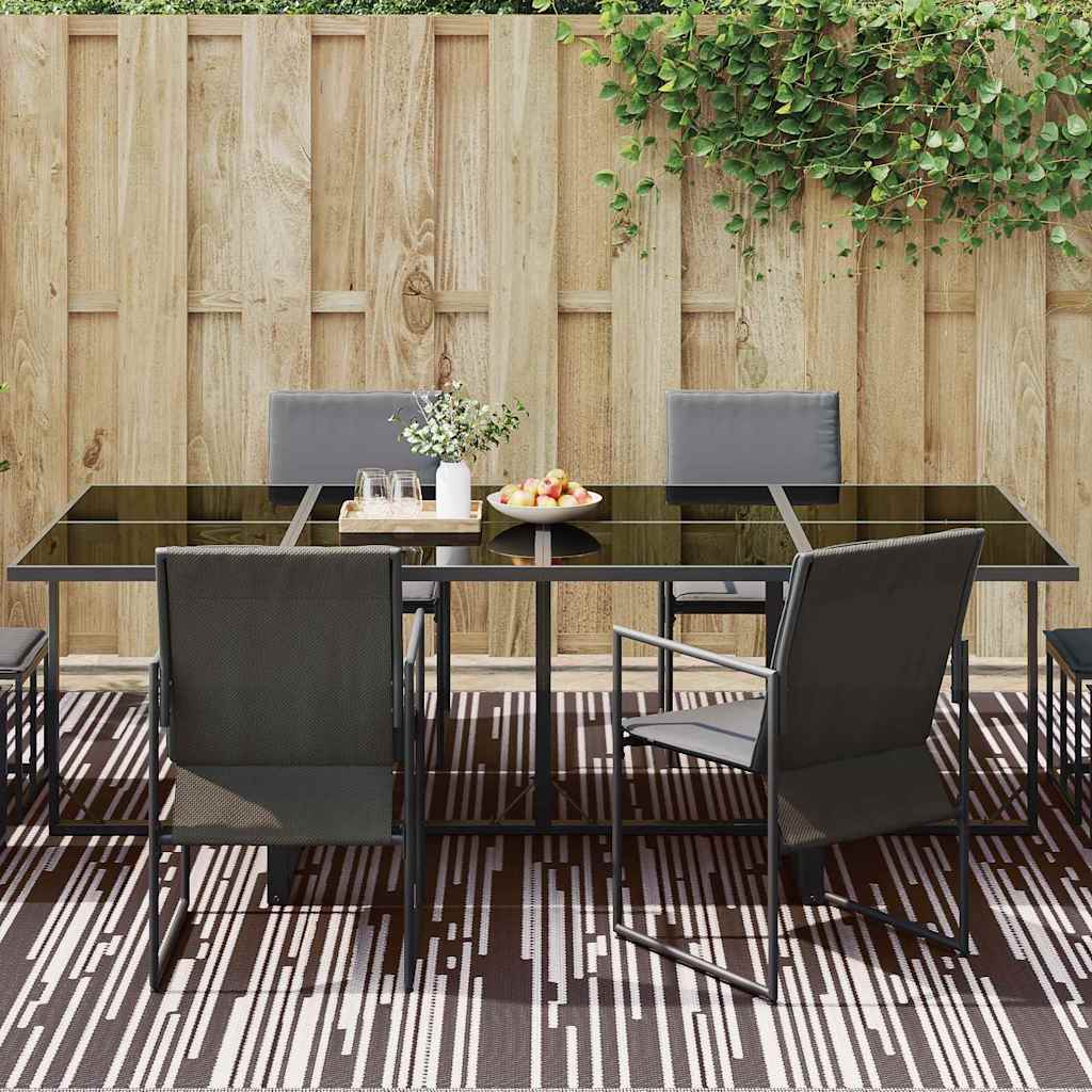 Vidaxl buitentapijt arakil bruin en wit 400 × 300 cm 50% polypropyleen