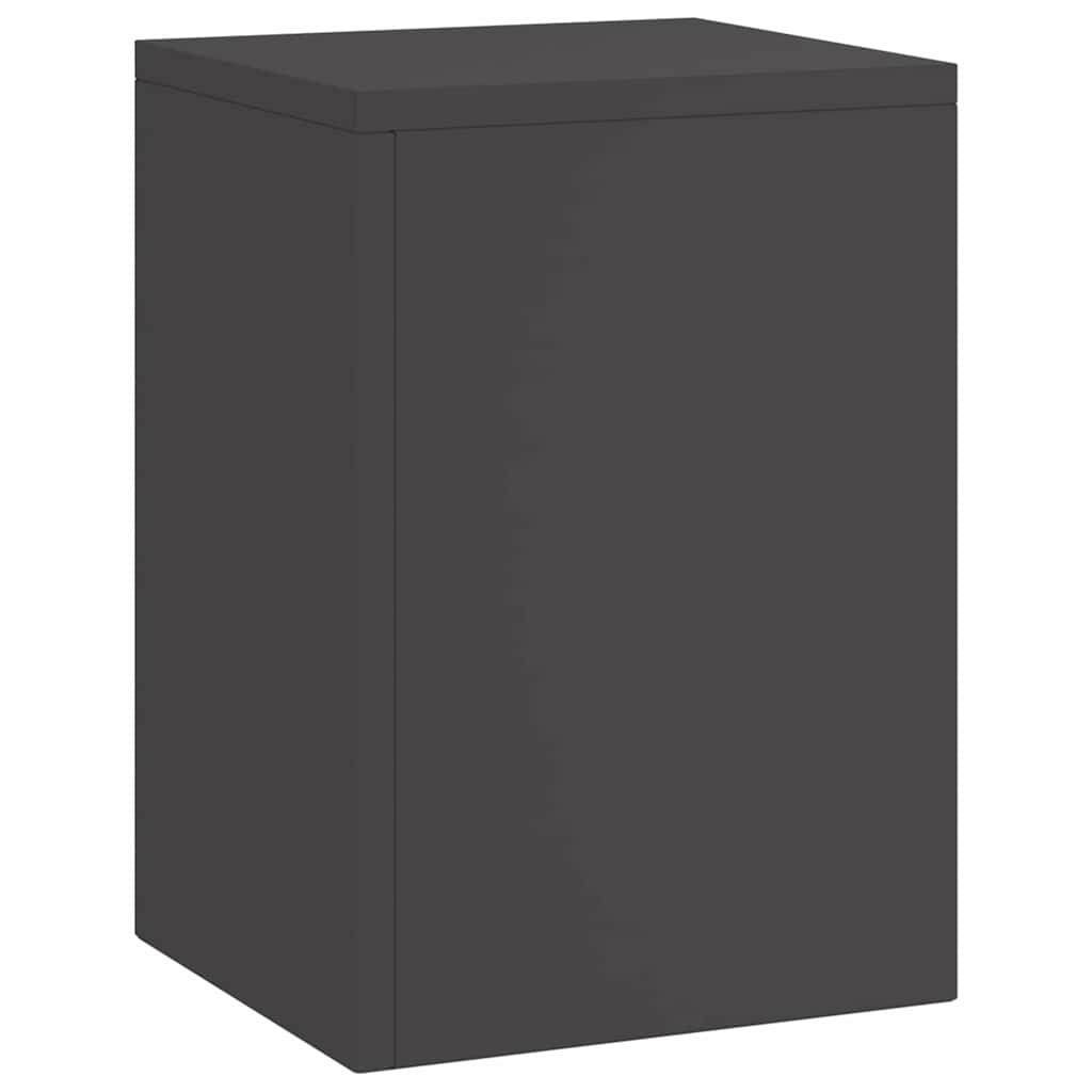 Vidaxl plantenstandaard 3 pcs zwart staal