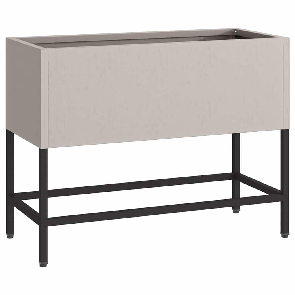 Vidaxl verhoogde tuin plantbak roestig 60 x 26 x 45 cm cortenstaal