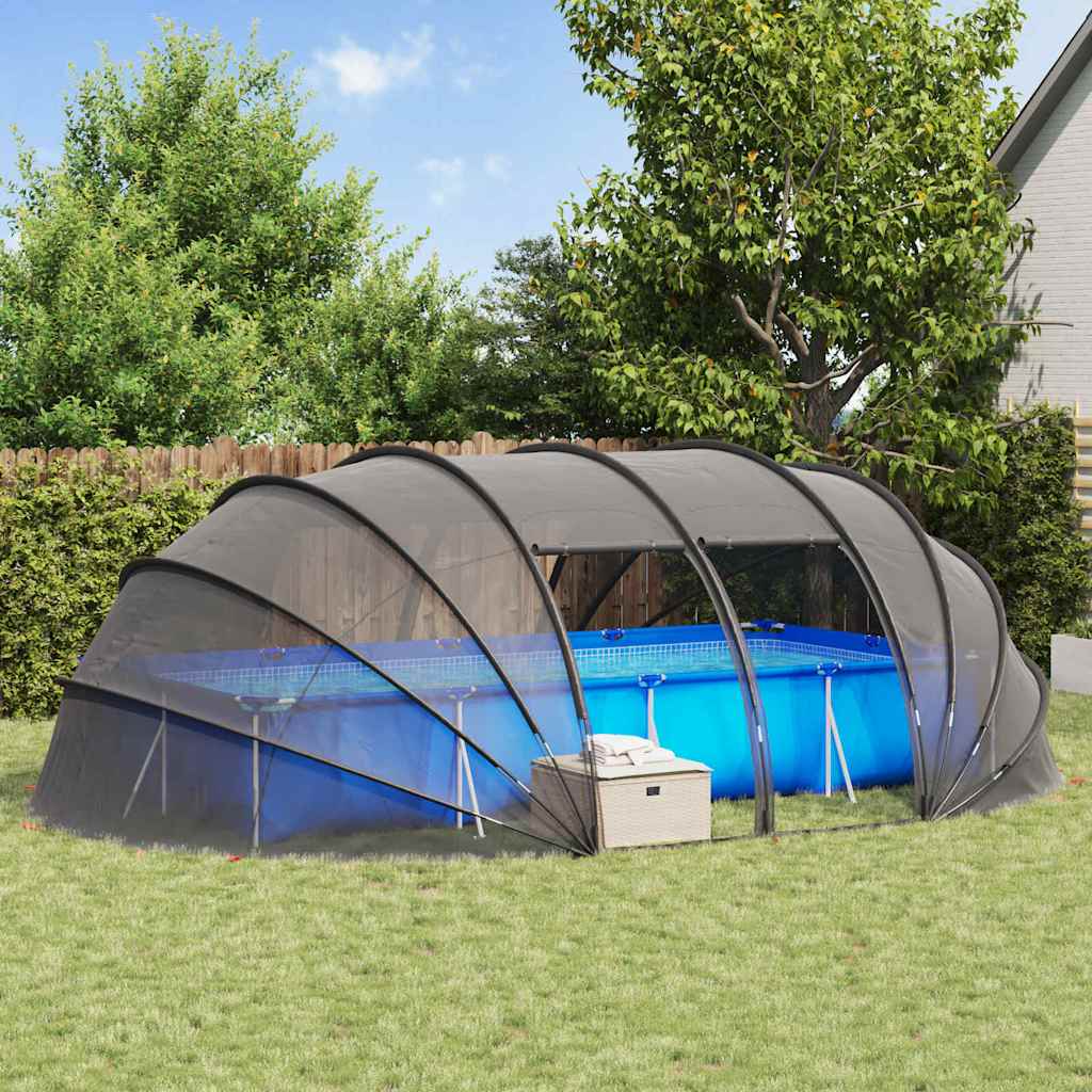 Vidaxl zwembad tent koepel doorzichtig 538 x 440 x 204 cm