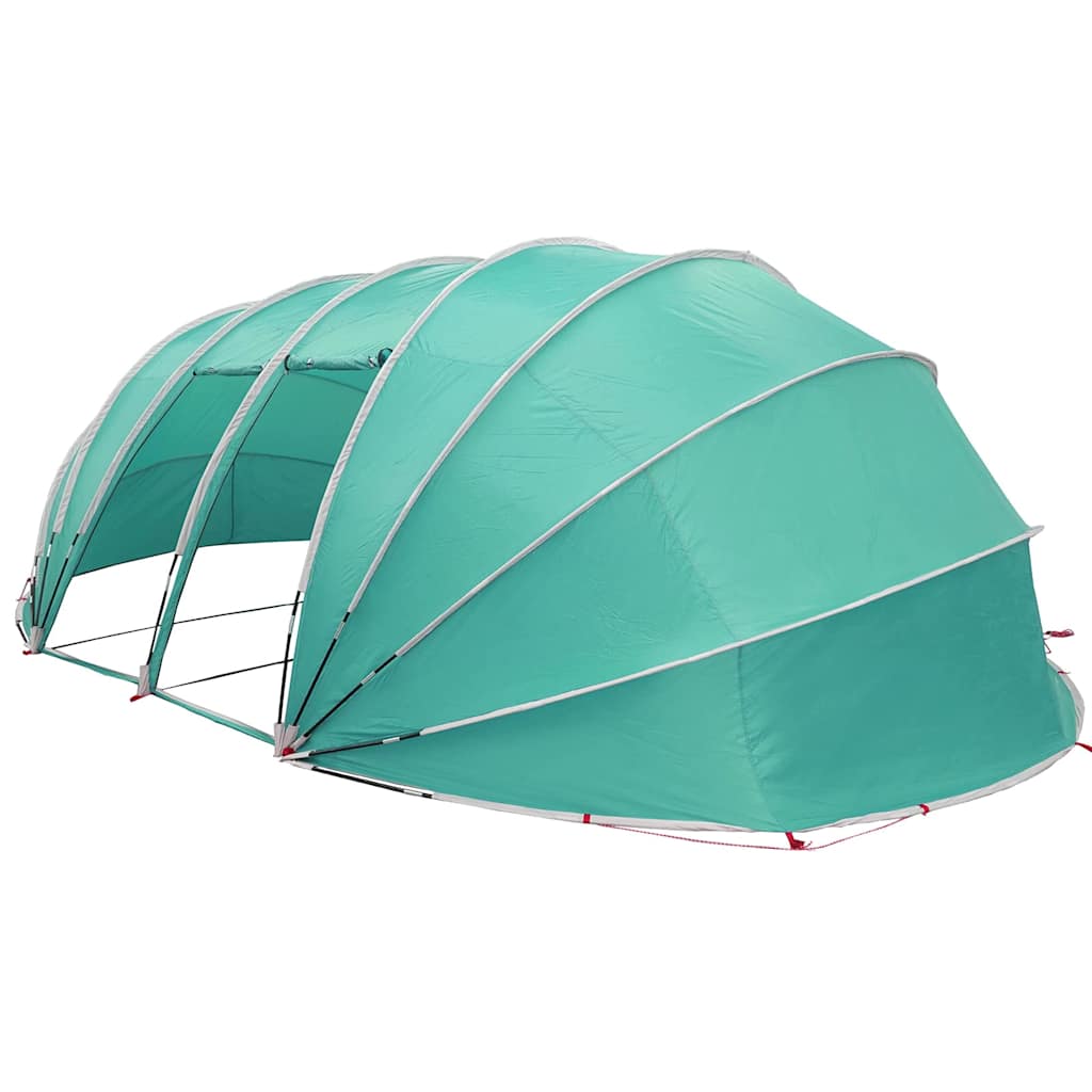 Vidaxl zwembad tent koepel blauw 640 x 432 x 205 cm