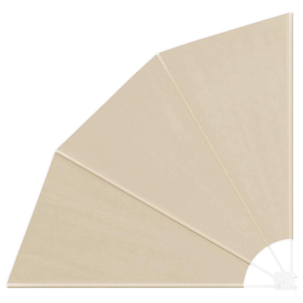 Vidaxl balkon privacy scherm beige 160 x 160 cm polyester