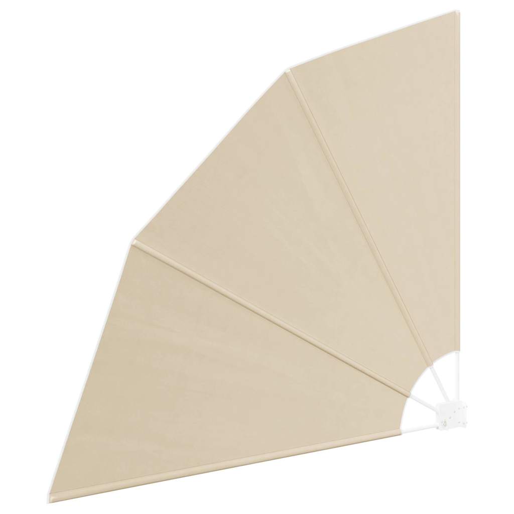 Vidaxl balkon privacy scherm beige 160 x 160 cm polyester
