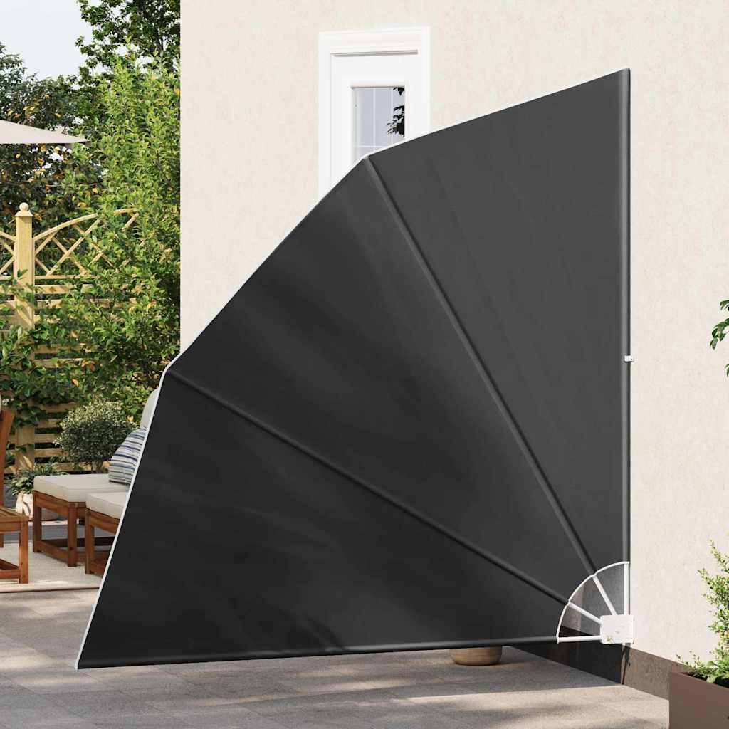 Vidaxl balkon privacy scherm antraciet 210 x 210 cm polyester
