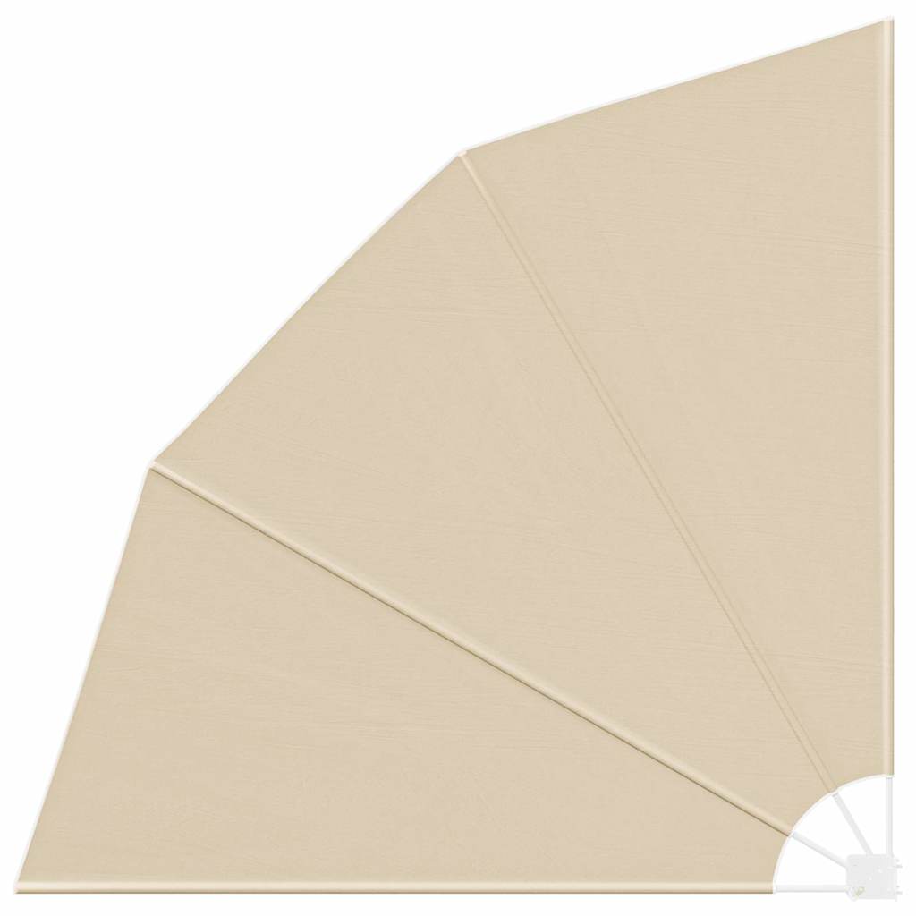 Vidaxl balkon privacy scherm beige 210 x 210 cm polyester