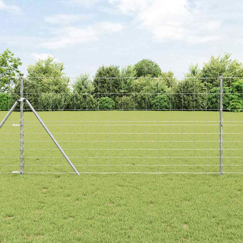 Vidaxl wilde hek warm verzinkt 1000 x 120 x 0,18 cm ijzer