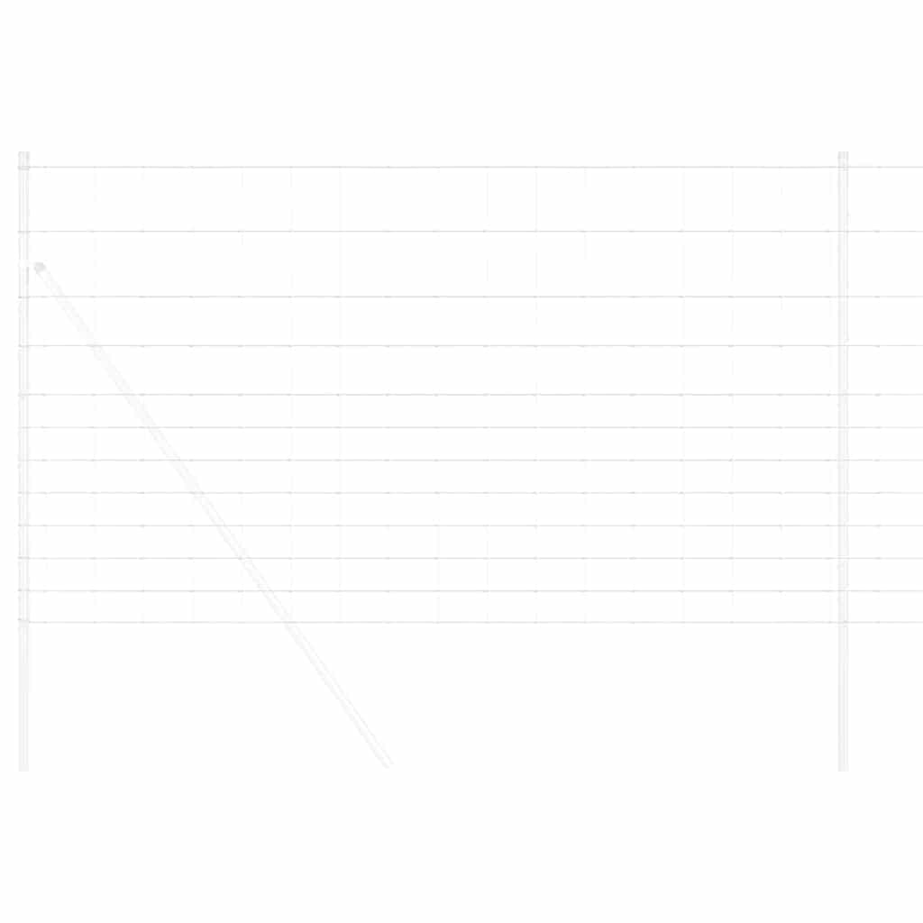 Vidaxl wilde hek warm verzinkt 1000 x 140 x 0,18 cm ijzer