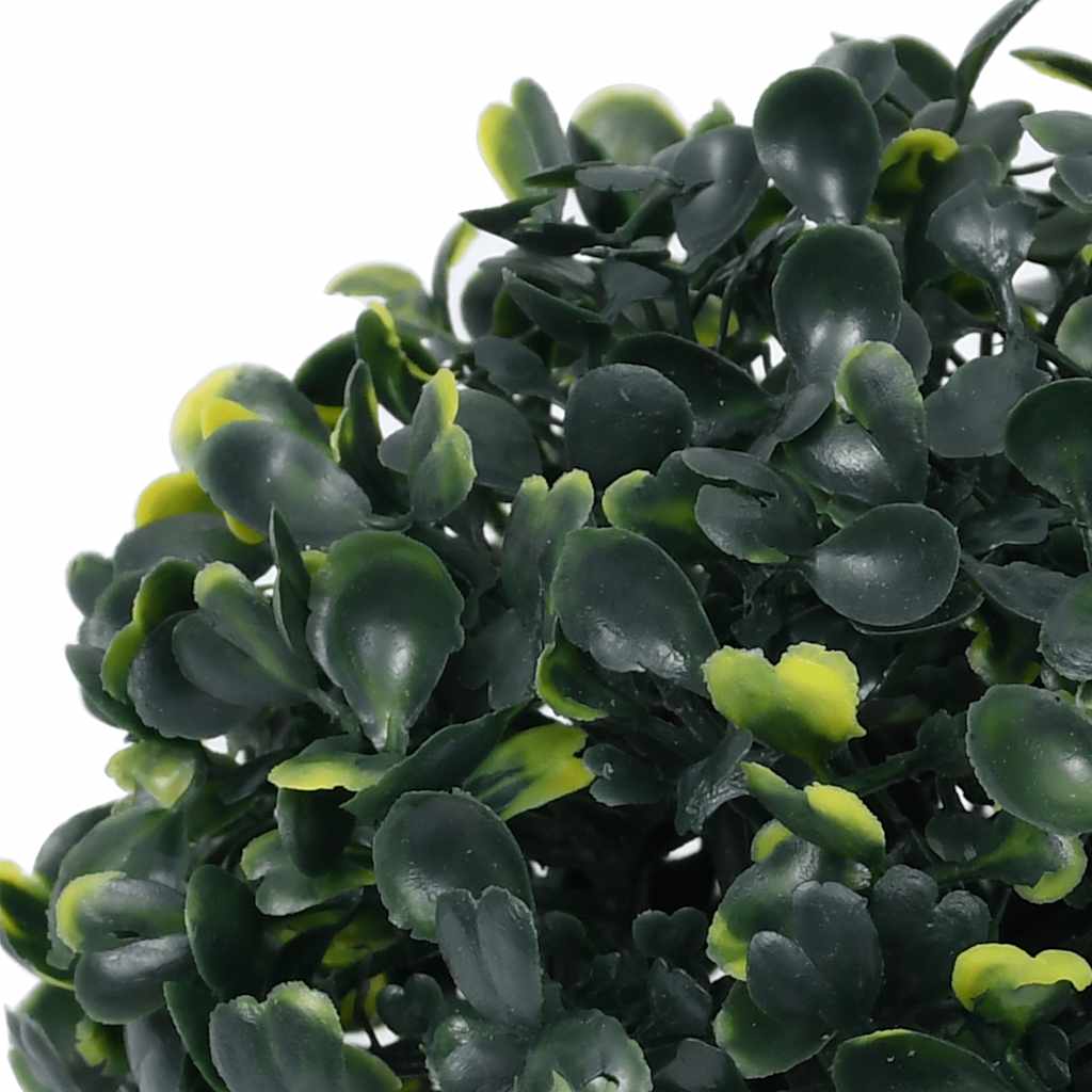 Vidaxl kunstbuxusballen met led-verlichting 4 st 12 cm groen