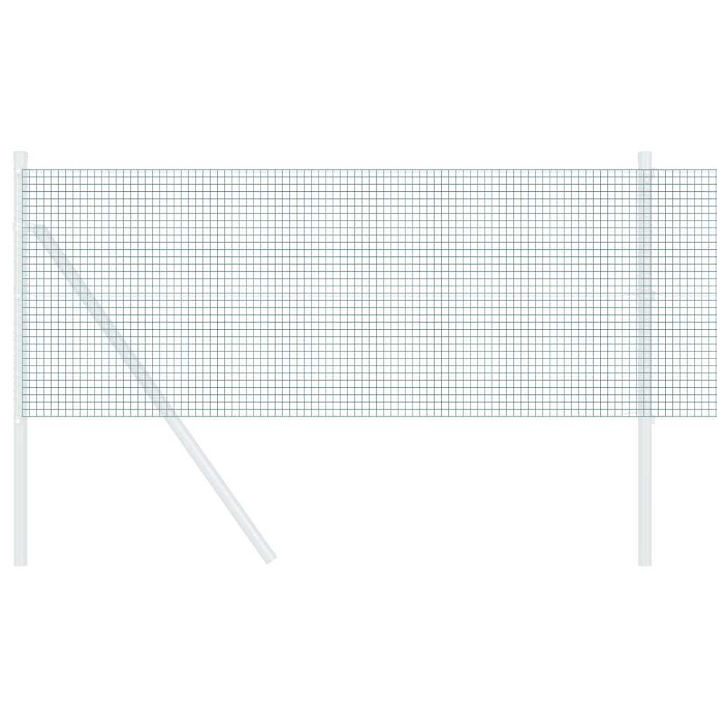 Vidaxl gelaste draadhek groen 0.6 x 50 m
