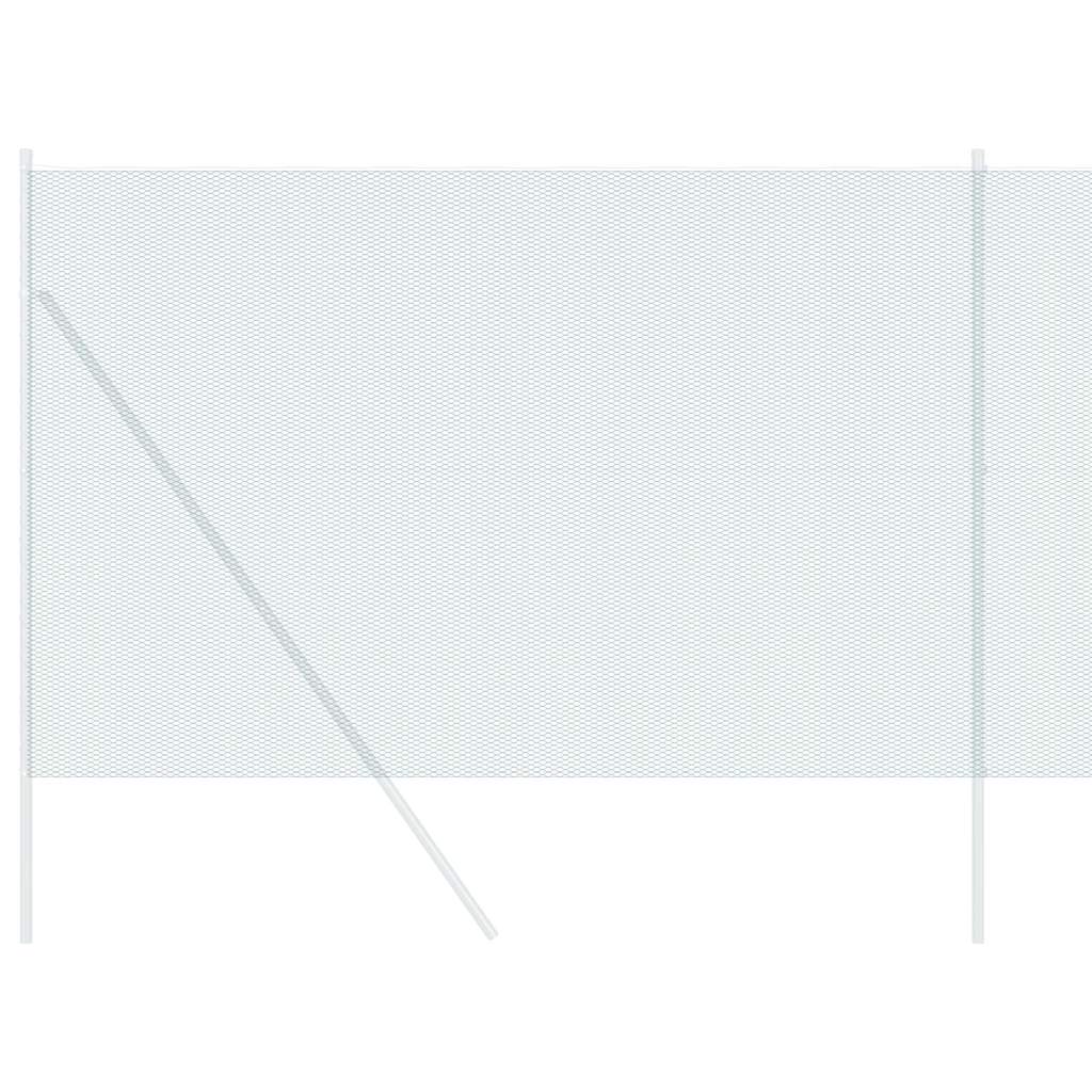 Vidaxl hexagon hek groen 1,6 x 100 m pvc