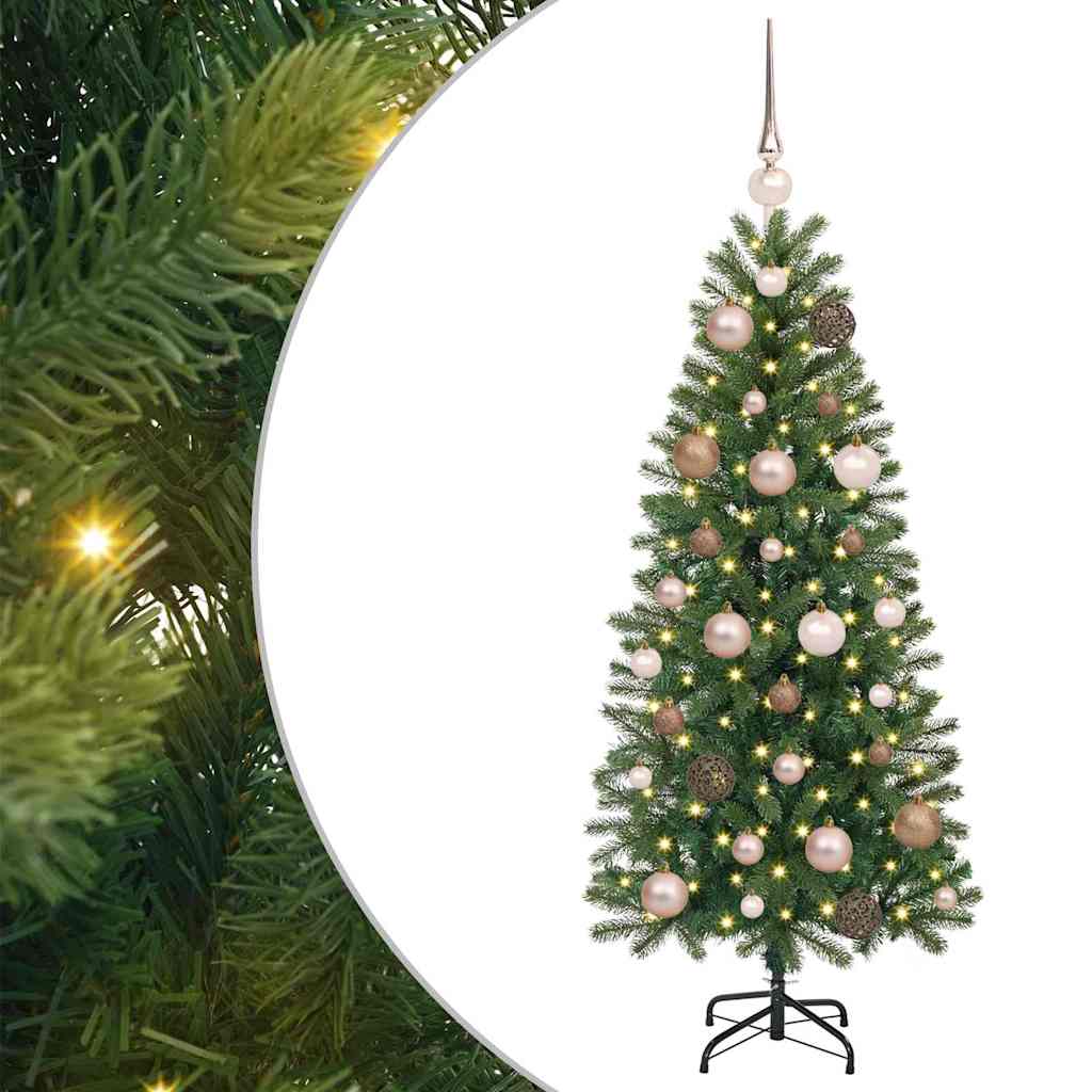 Vidaxl kunstkerstboom groen 120 cm pe en pvc
