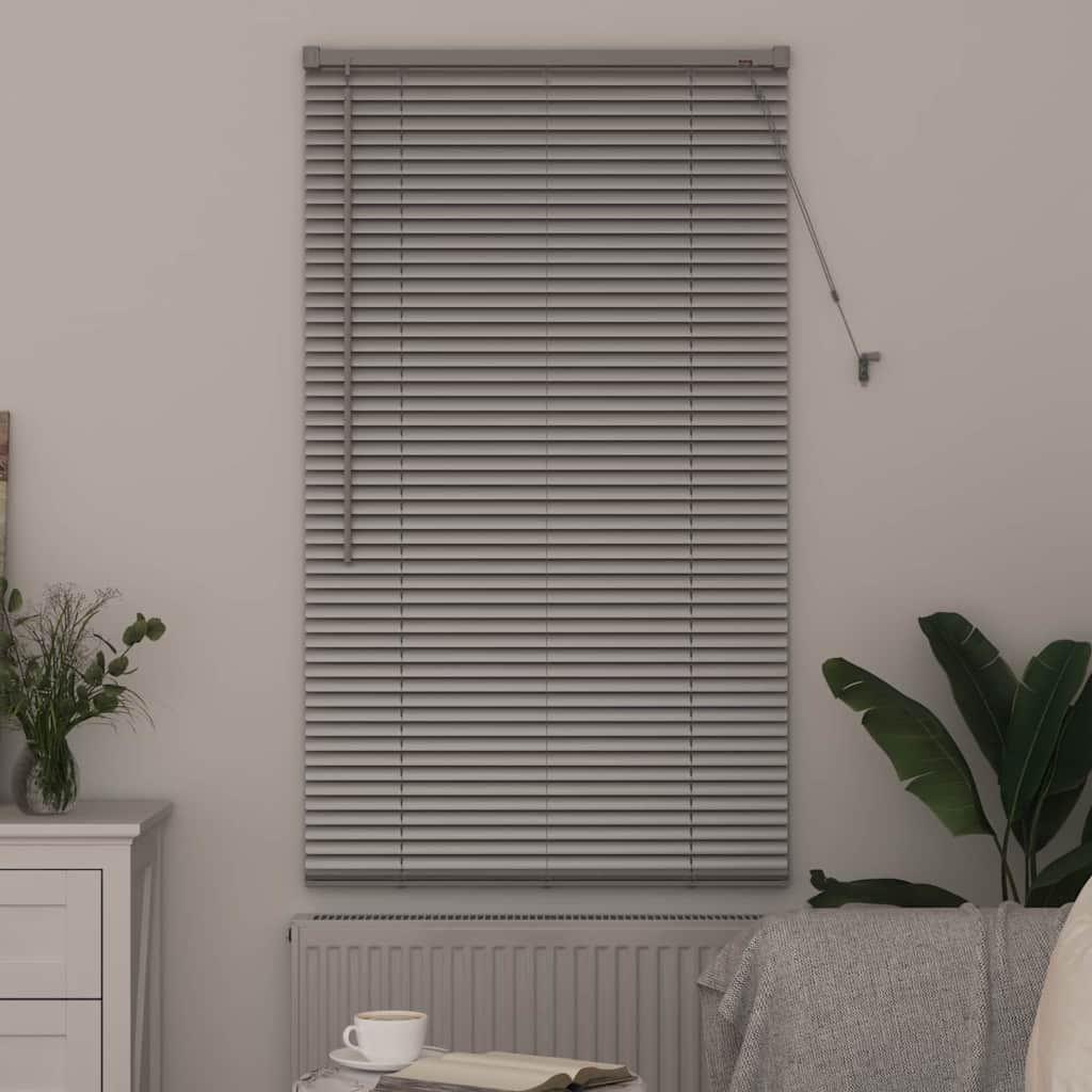 Vidaxl venetiaanse jaloezieën zilver 175 x 70 cm aluminium