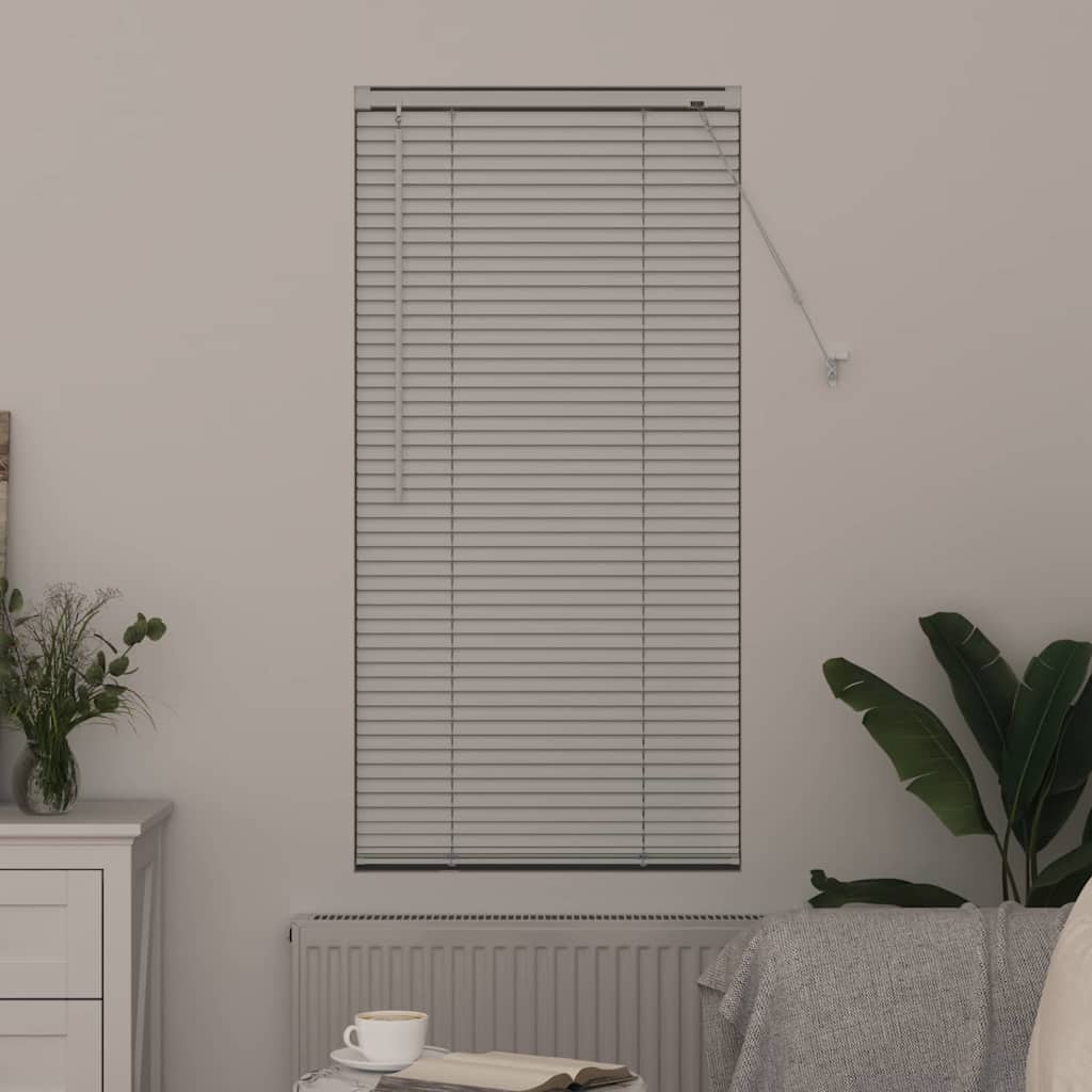 Vidaxl venetiaanse jaloezieën wit 130 x 65 cm aluminium