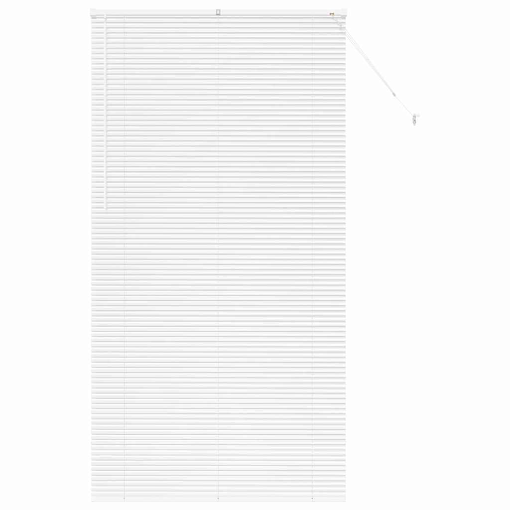 Vidaxl venetiaanse jaloezie wit 220 x 120 cm 25 mm aluminium