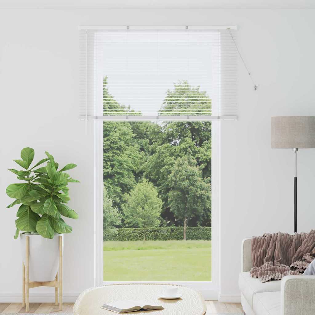 Vidaxl venetiaanse jaloezieën wit 220 x 135 cm aluminium