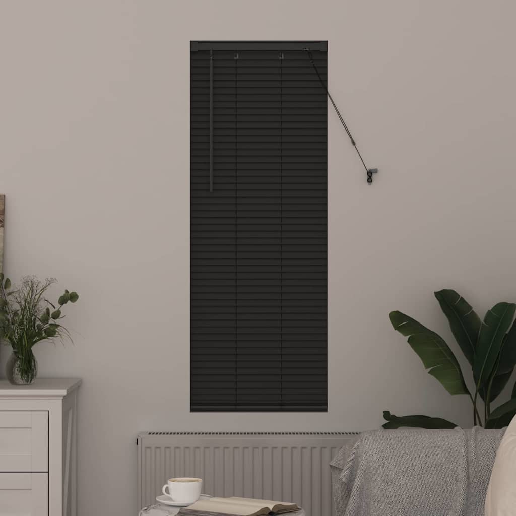 Vidaxl venetiaanse jaloezieën donkergrijs 130 x 50 cm aluminium