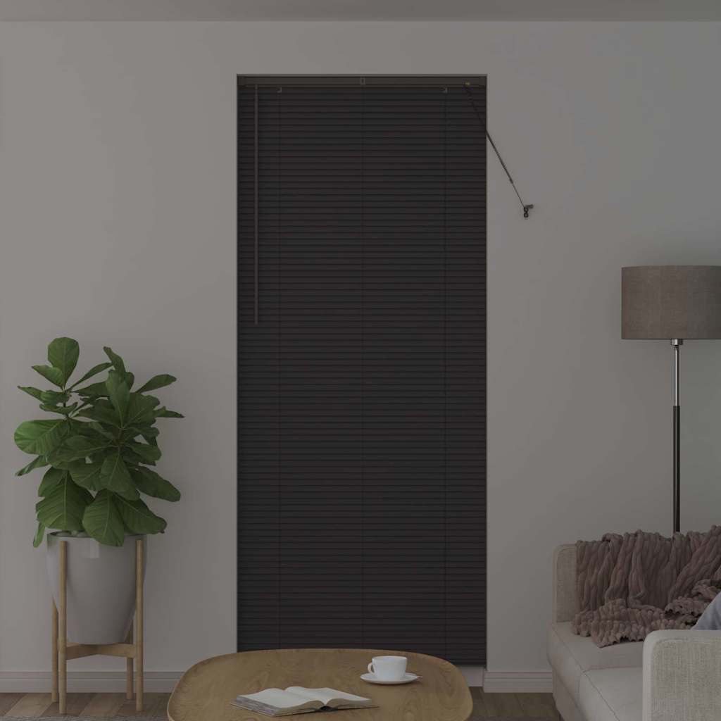 Vidaxl venetiaanse jaloezieën donkergrijs 220 x 95 cm aluminium
