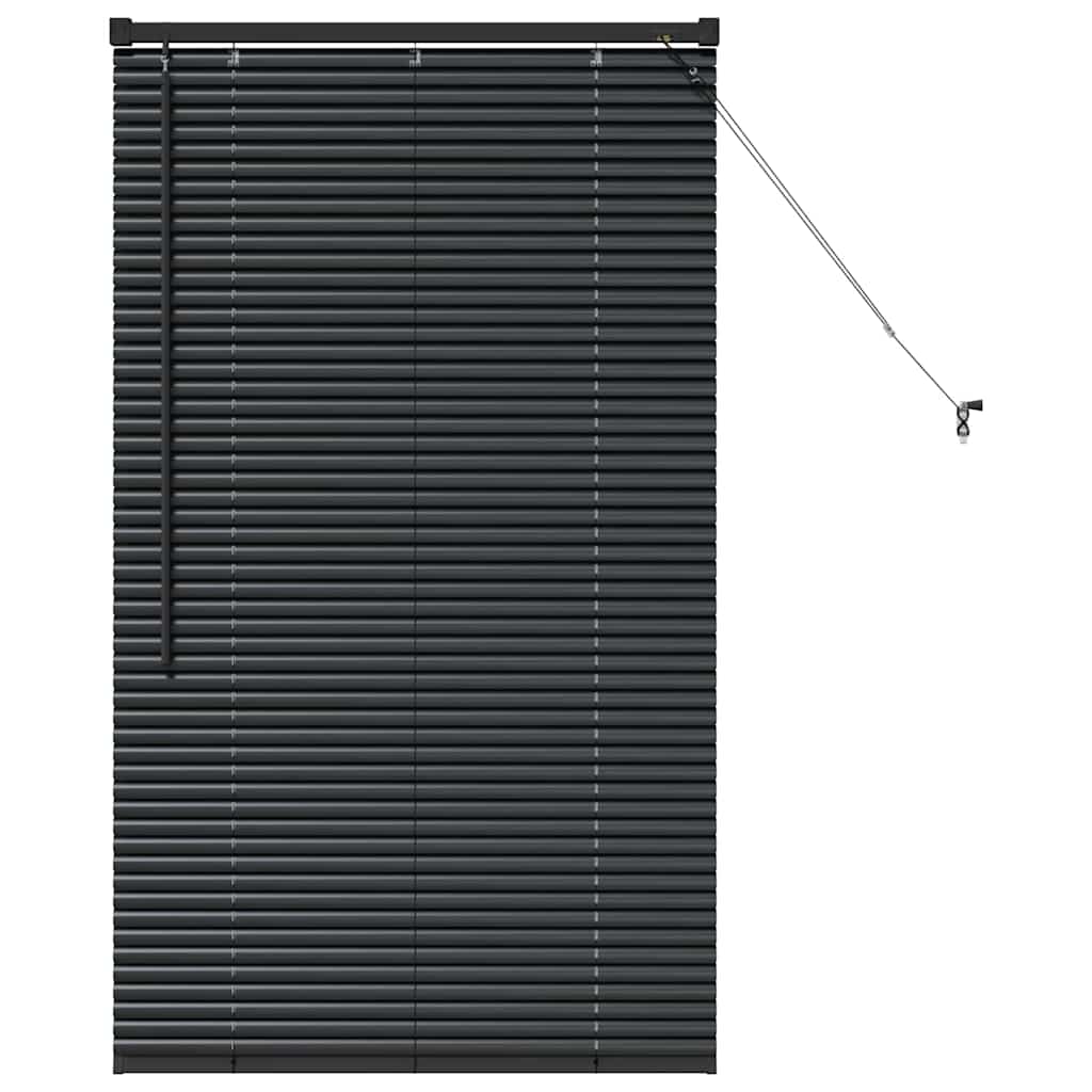 Vidaxl venetiaanse jaloezieën zwart 130 x 80 cm aluminium