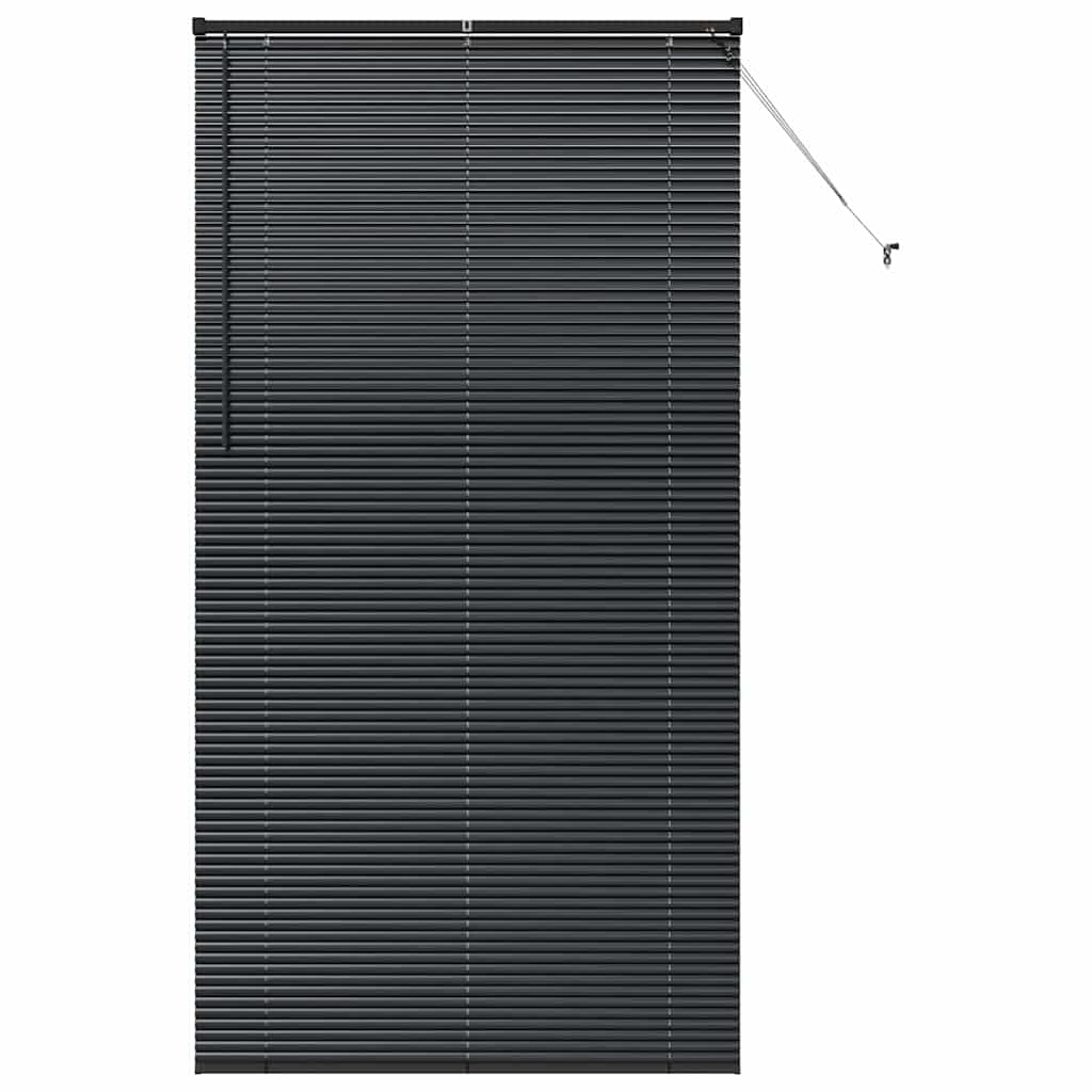 Vidaxl venetiaanse jaloezieën zwart 220 x 115 cm aluminium