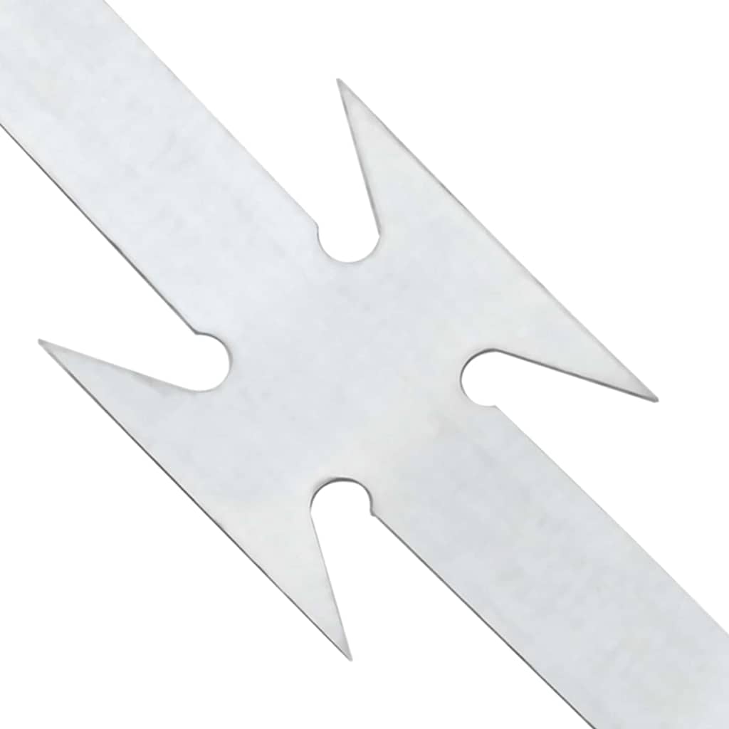 Vidaxl scheermesdraad zilver 5000 x 1,9 cm gegalvaniseerd staal
