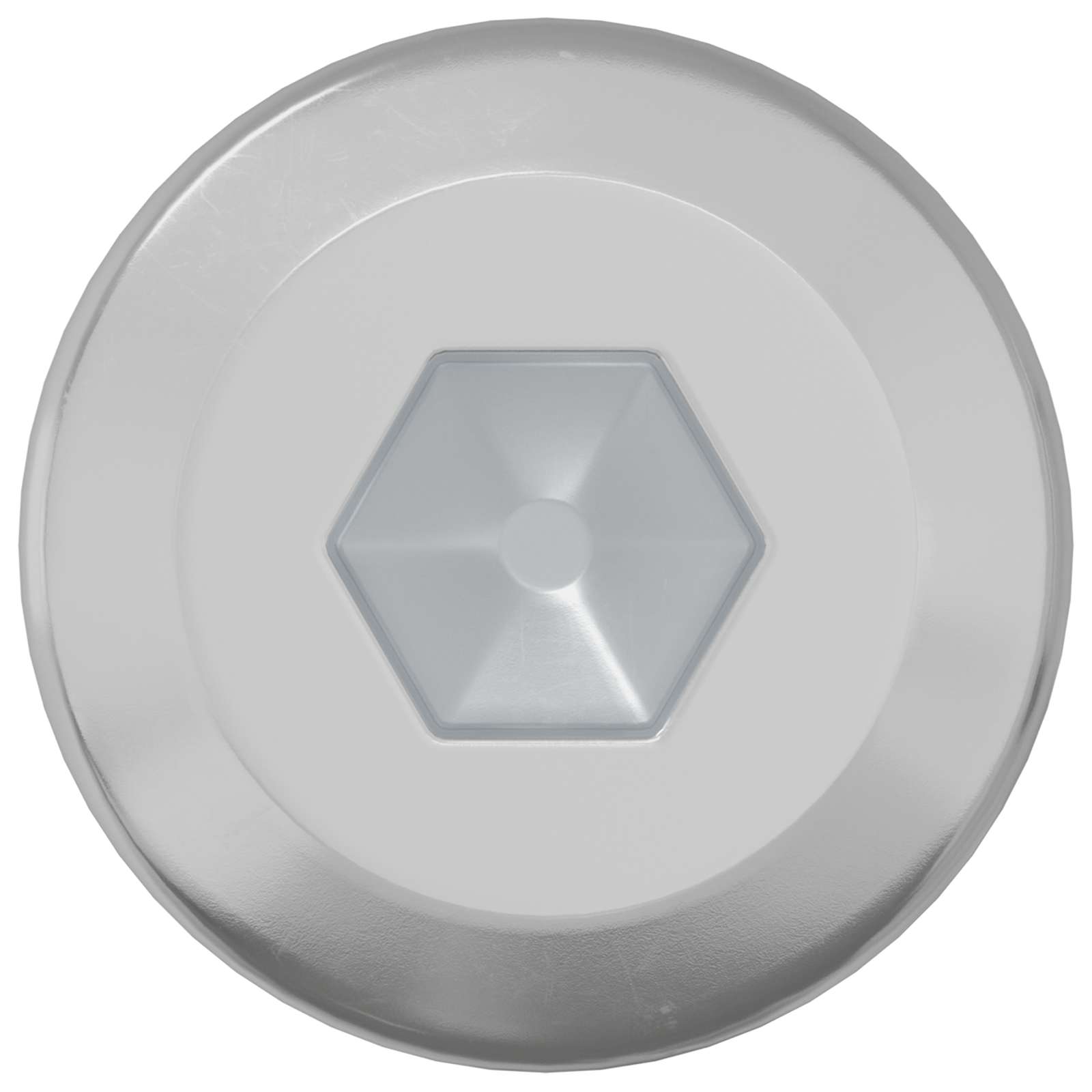 Vidaxl slotschroef effen 4865 pcs zilver staal