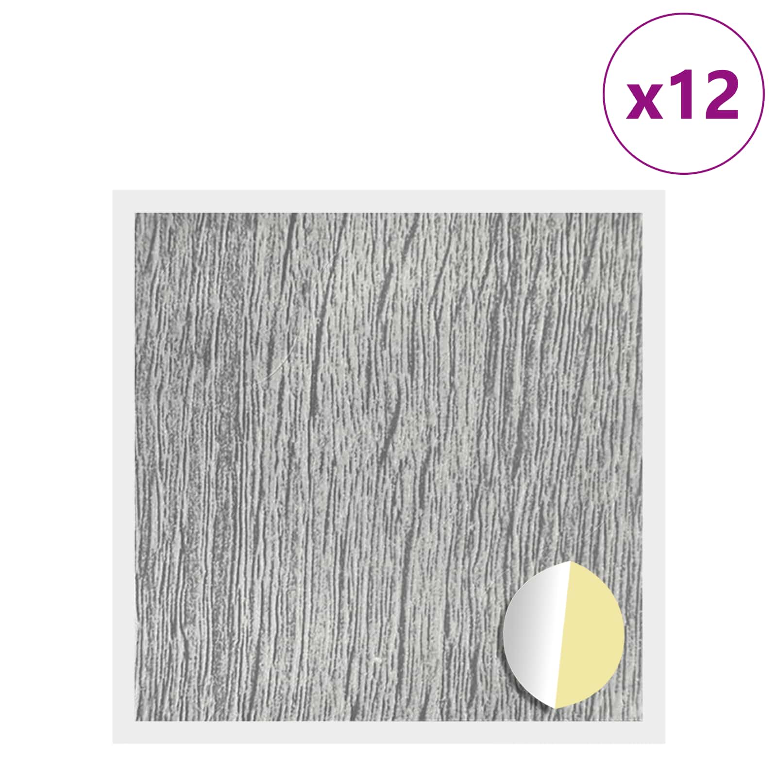 Vidaxl zelfklevende schroefhoes 12 st grijs sonoma ø 20 x 0,5 mm