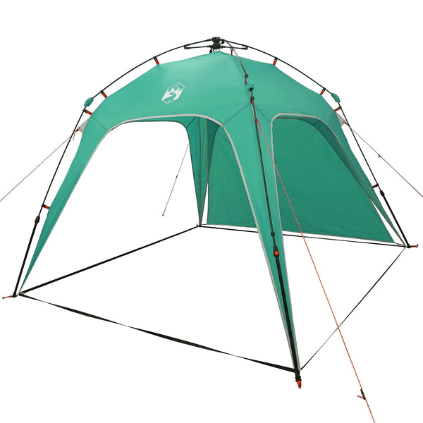 Vidaxl instant tent 4-person quick-release 4-persoons zeegroen